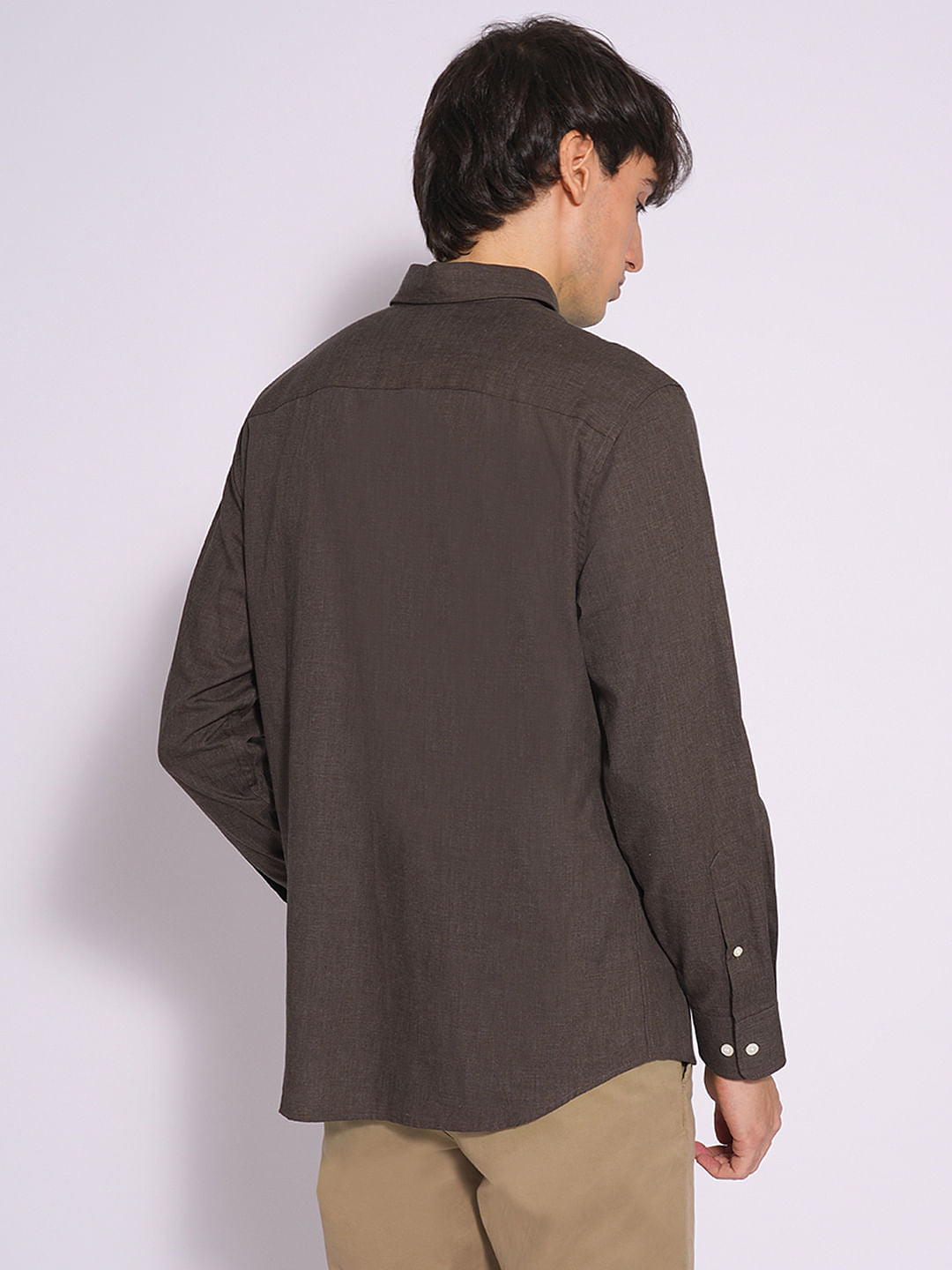 Brown Organic Cotton Shirt