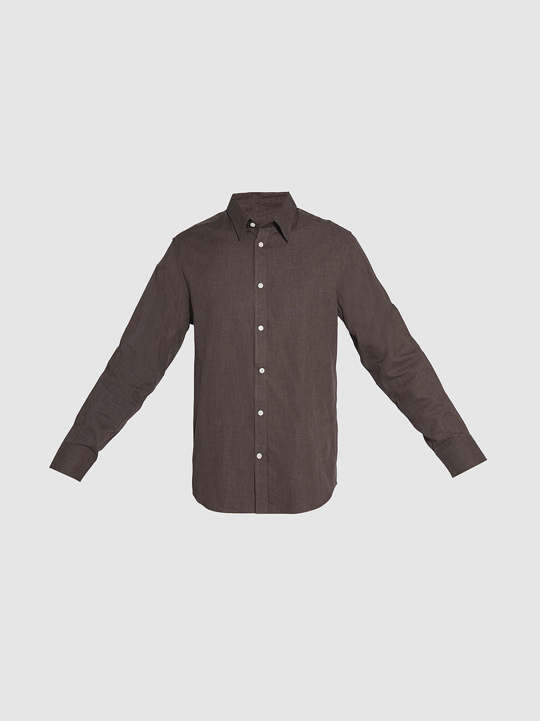Brown Organic Cotton Shirt