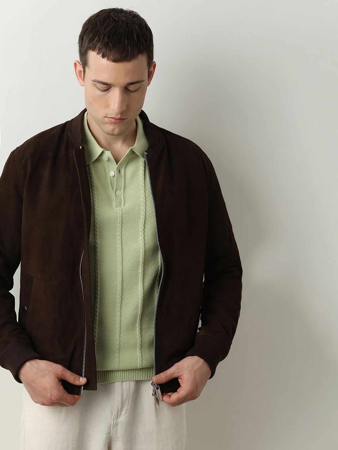 Green Organic Cotton Polo T-Shirt