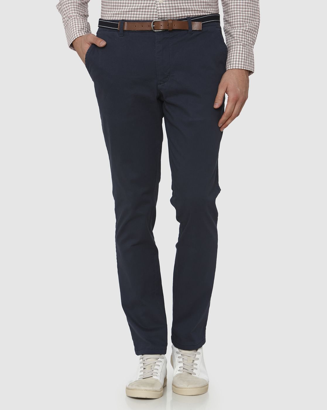 Blue Slim Fit Chinos
