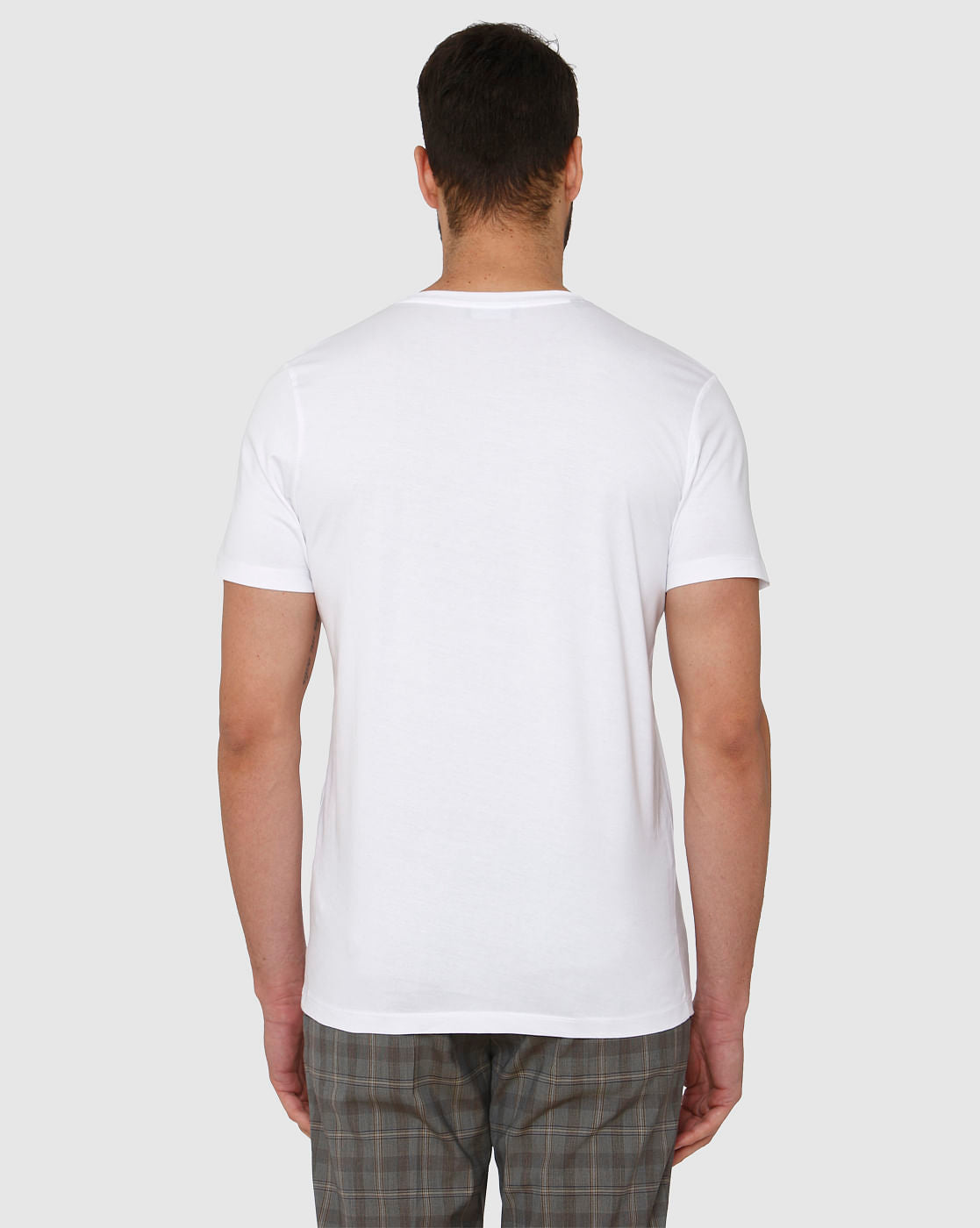 White Floral Print Crew Neck T-Shirt