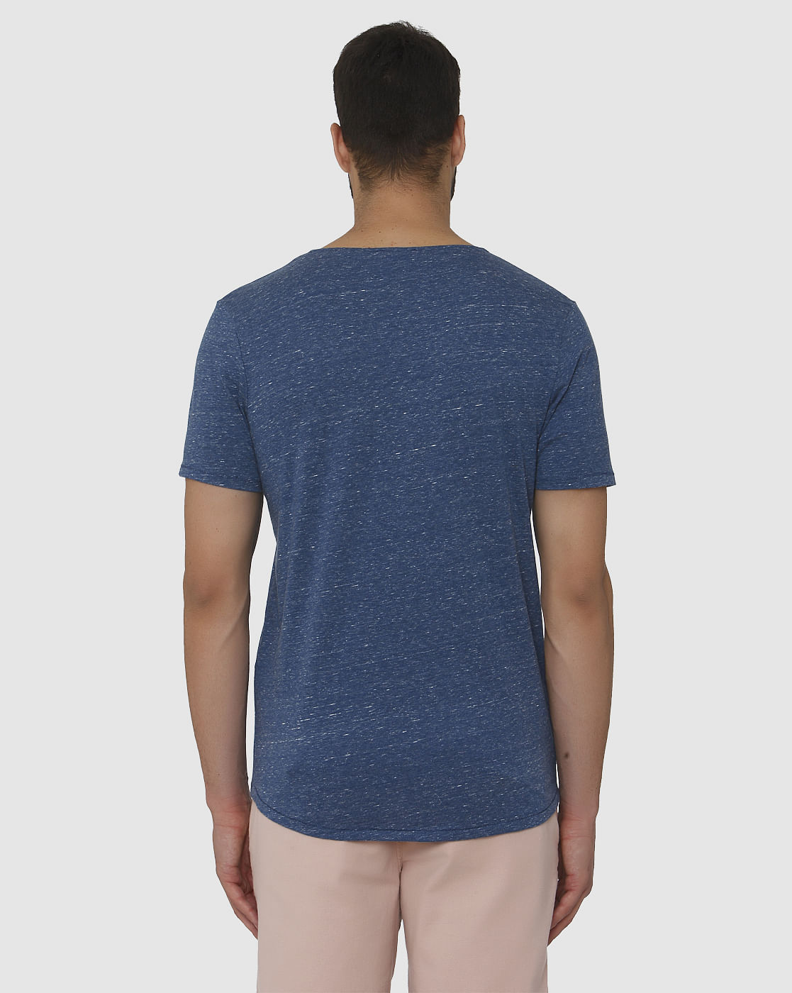 Blue Crew Neck T-Shirt