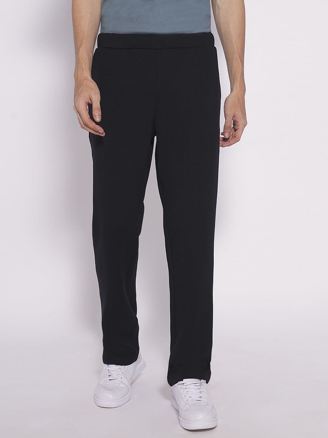 Black Mid Rise Sweatpants
