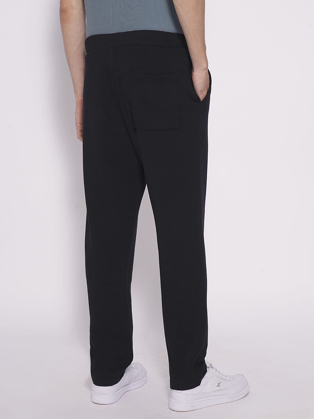 Black Mid Rise Sweatpants