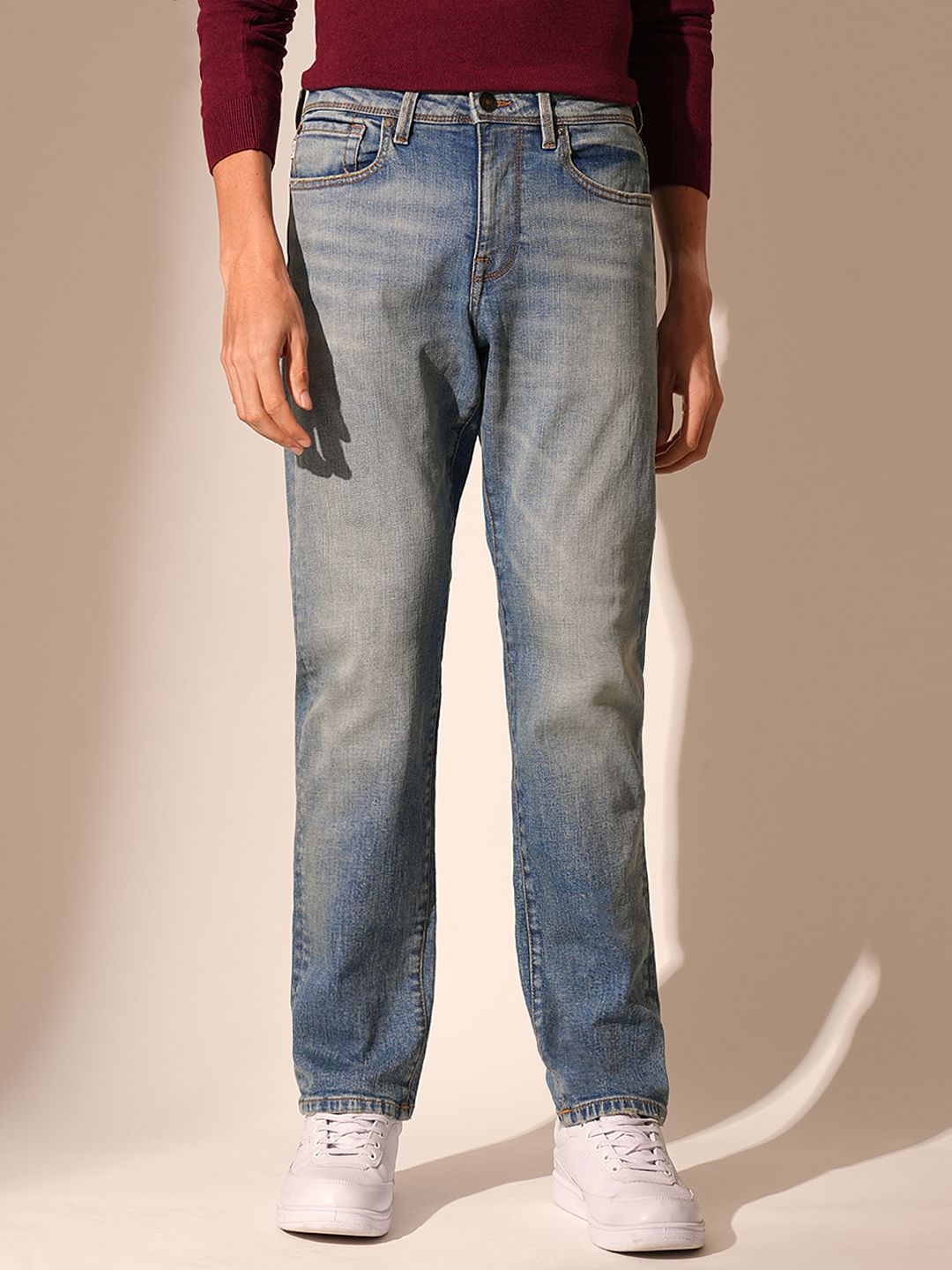 Light Blue Slim Fit Denim