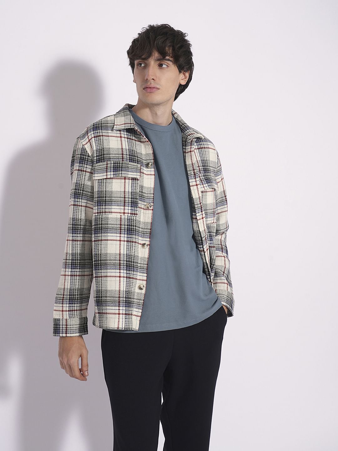 Blue Organic Cotton T-Shirt