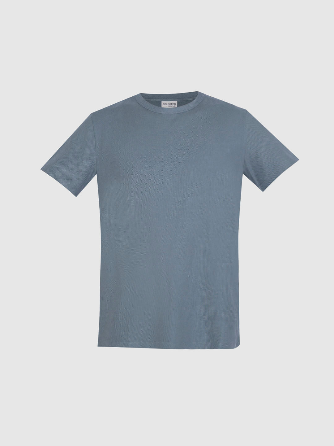Blue Organic Cotton T-Shirt