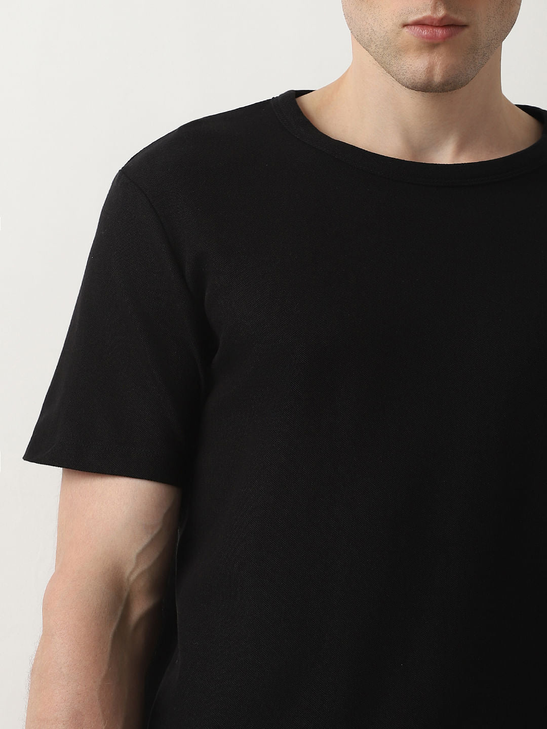Black Organic Cotton T-Shirt