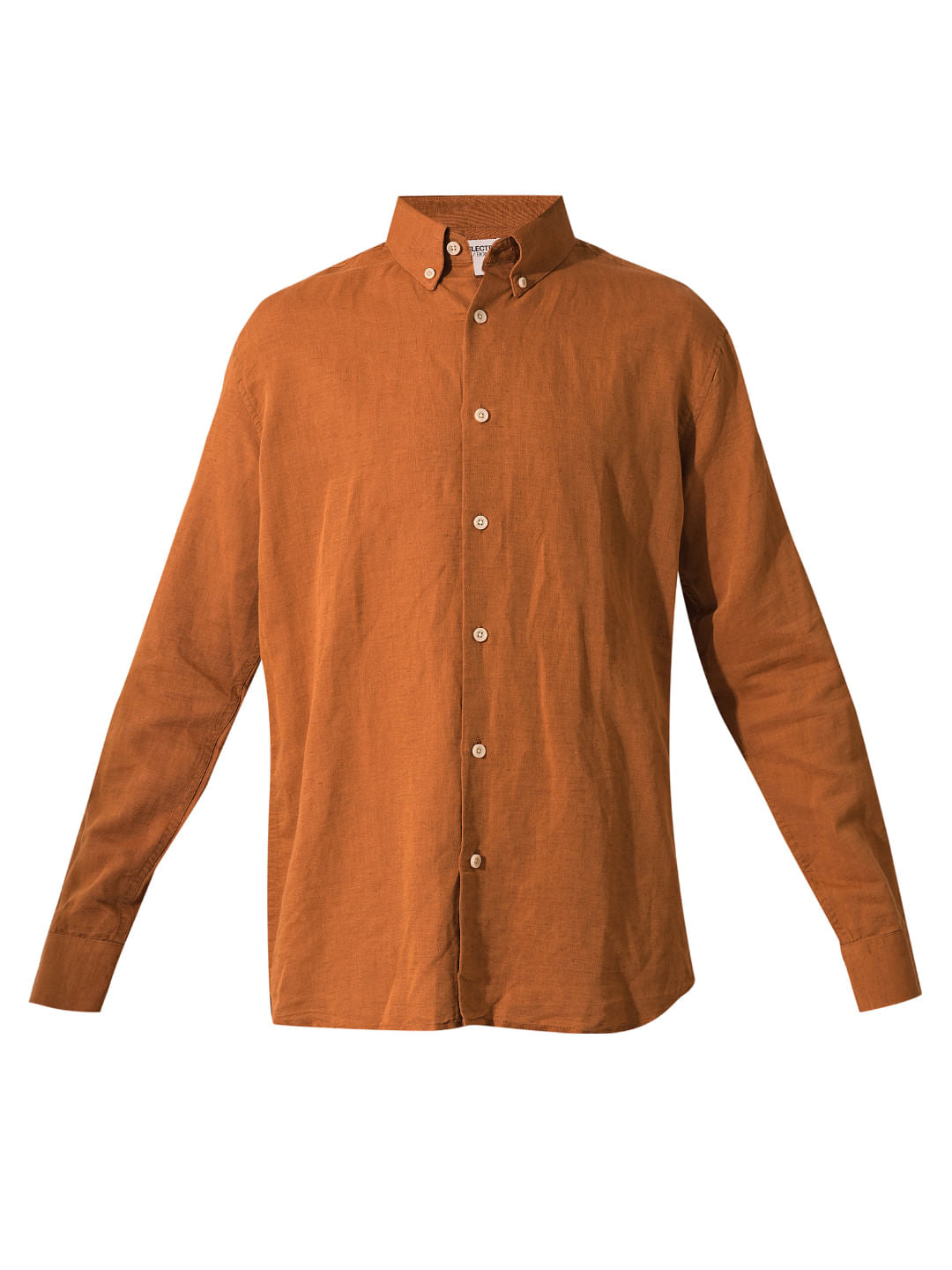 Brown Linen Shirt
