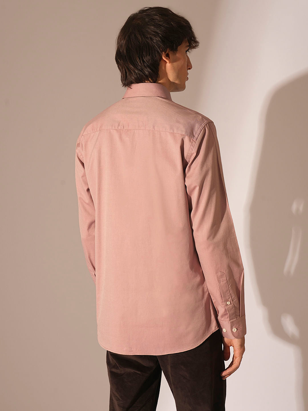 Pink Formal Cotton Shirt