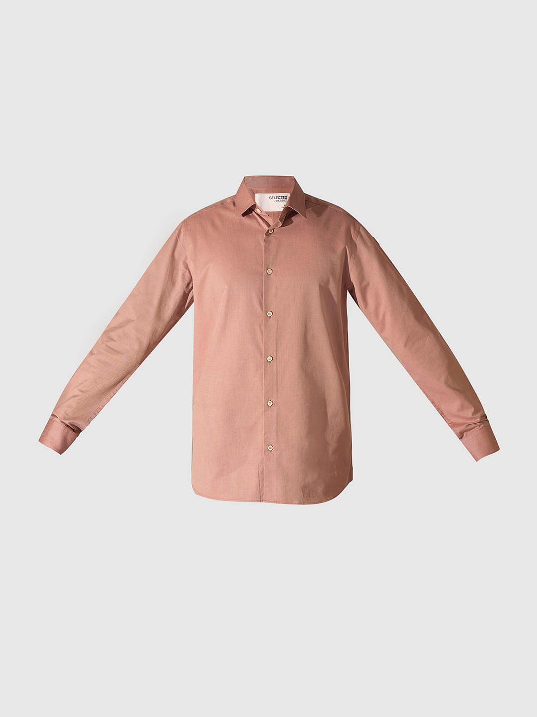 Pink Formal Cotton Shirt