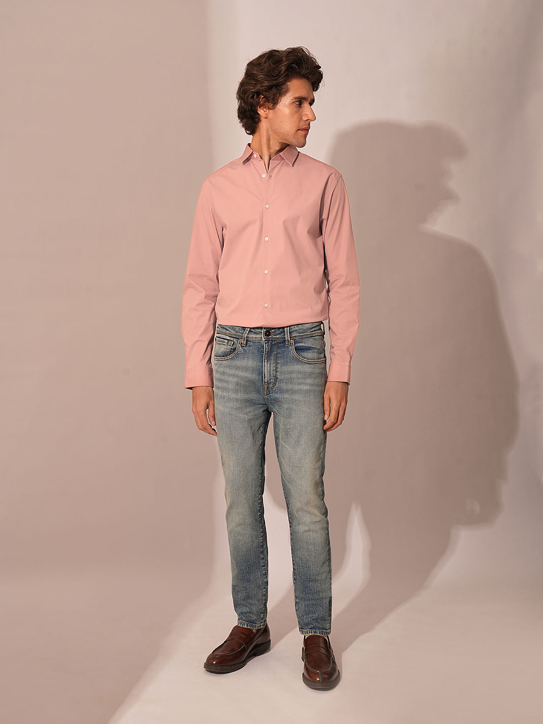 Ash Rose Cotton Formal Shirt