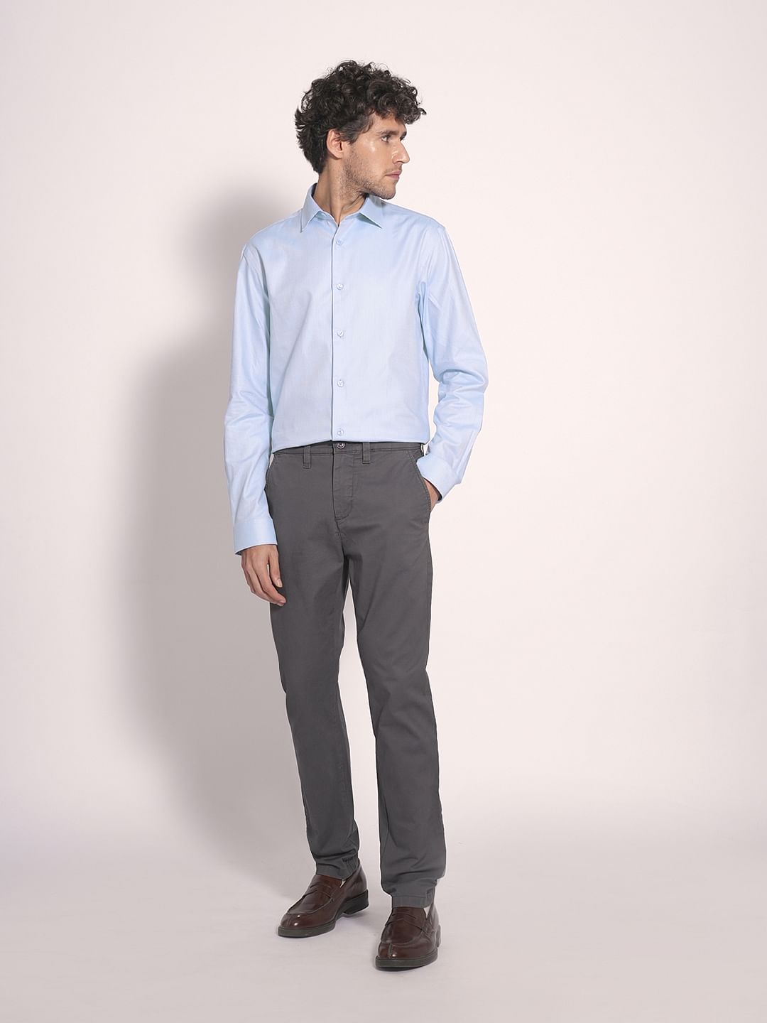 Black Non-Iron Cotton Shirt