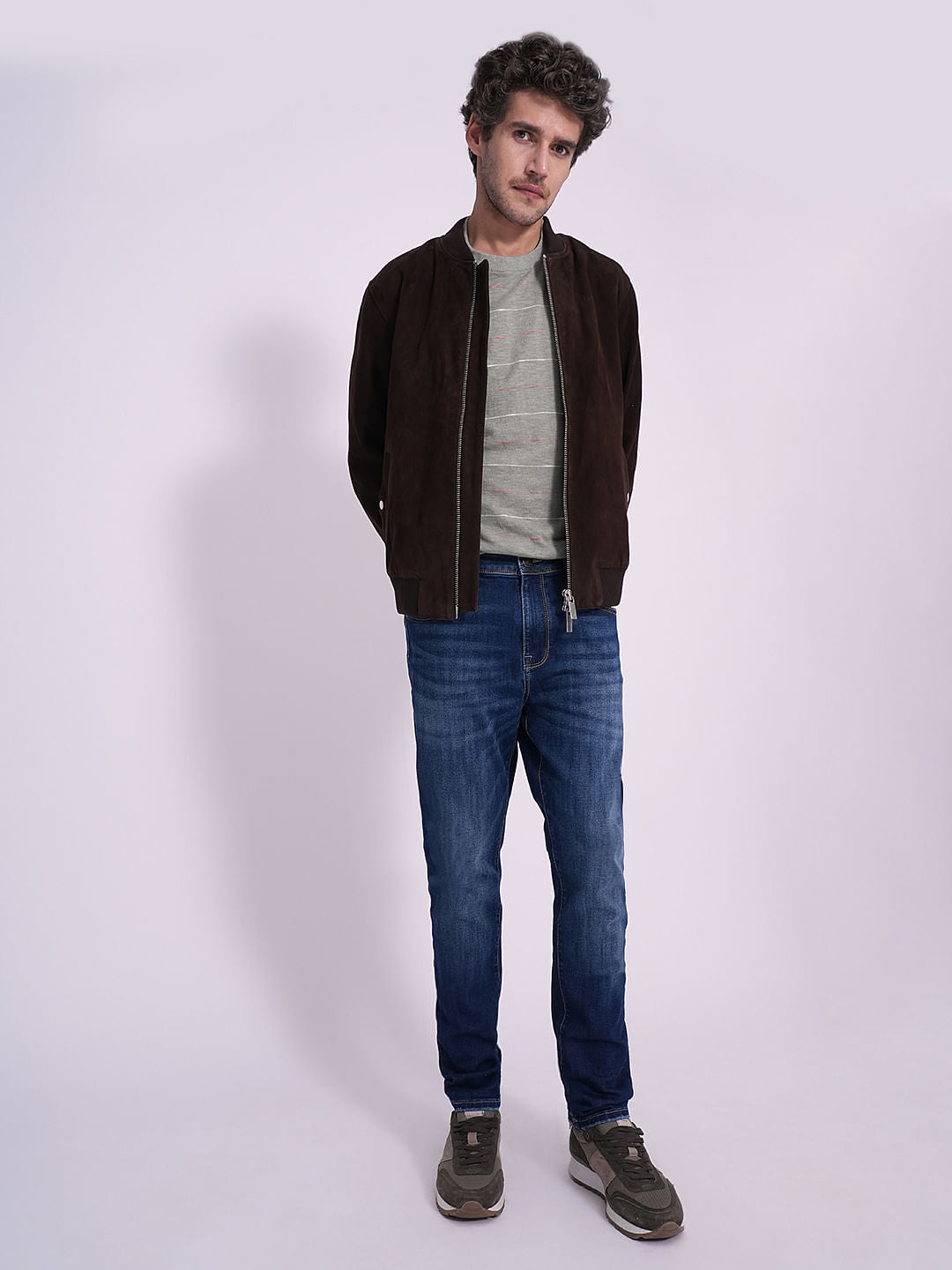 Dark Blue Slim Fit Jeans