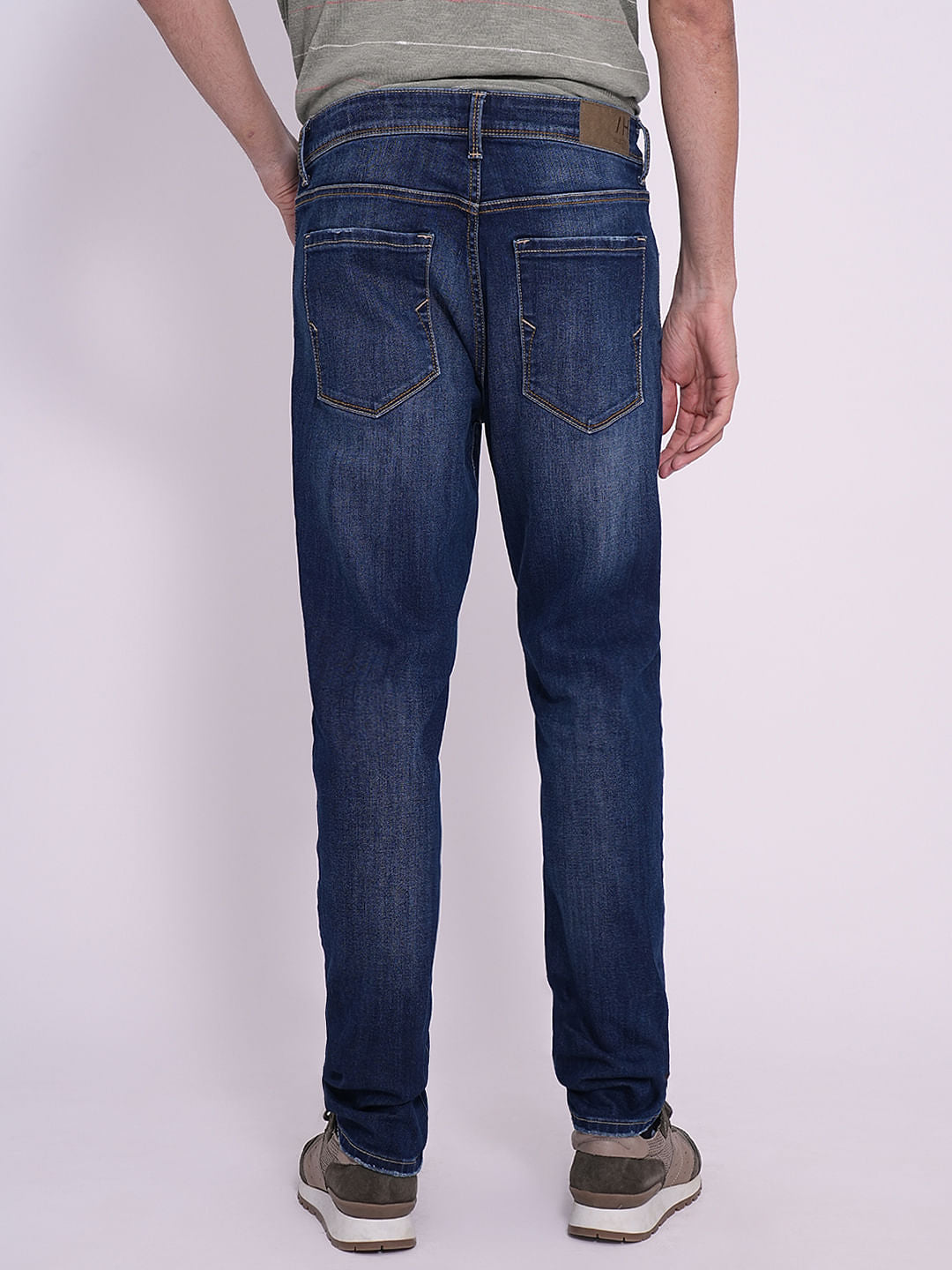 Dark Blue Slim Fit Jeans