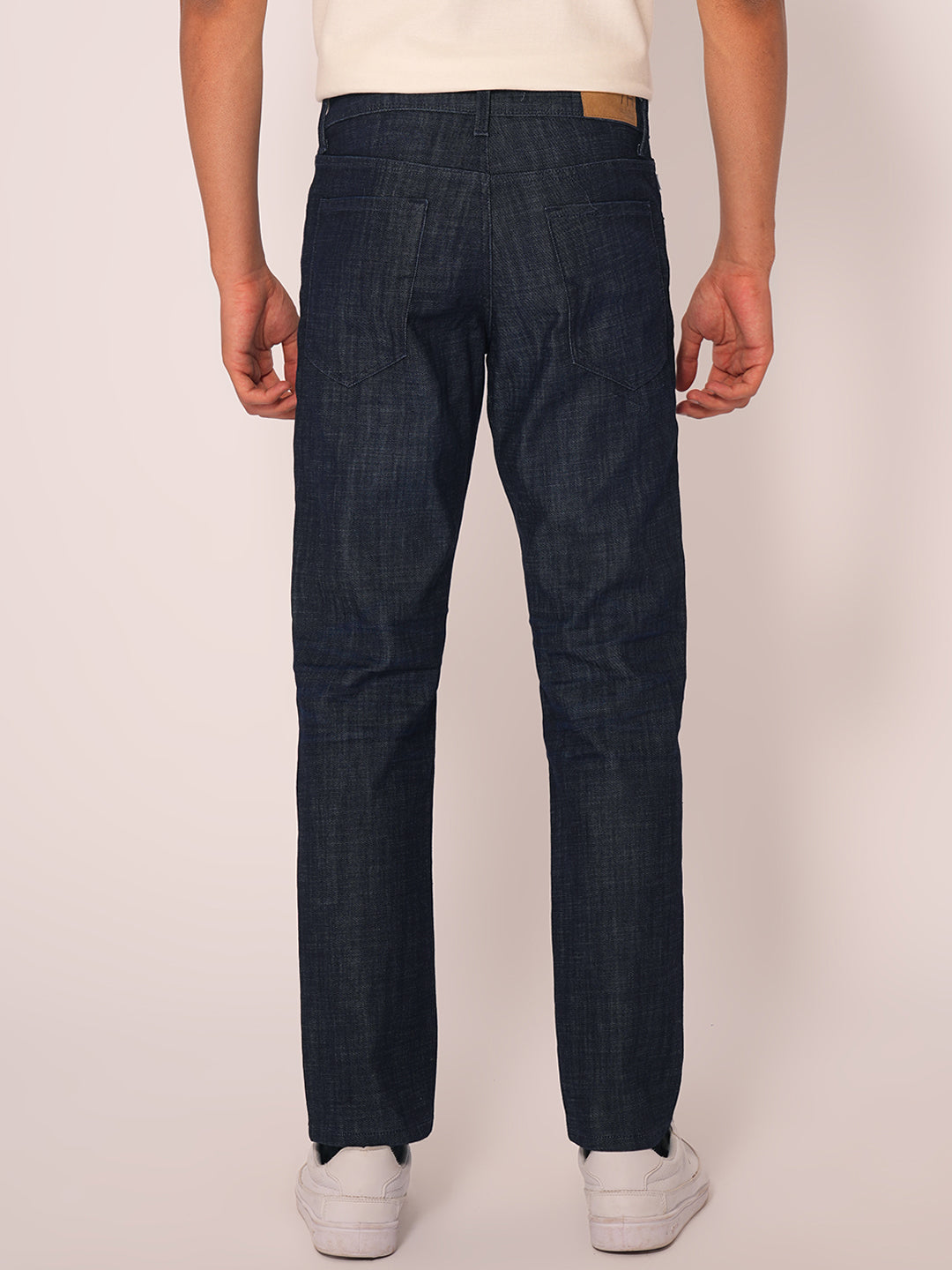 Dark Blue Straight Fit Jeans