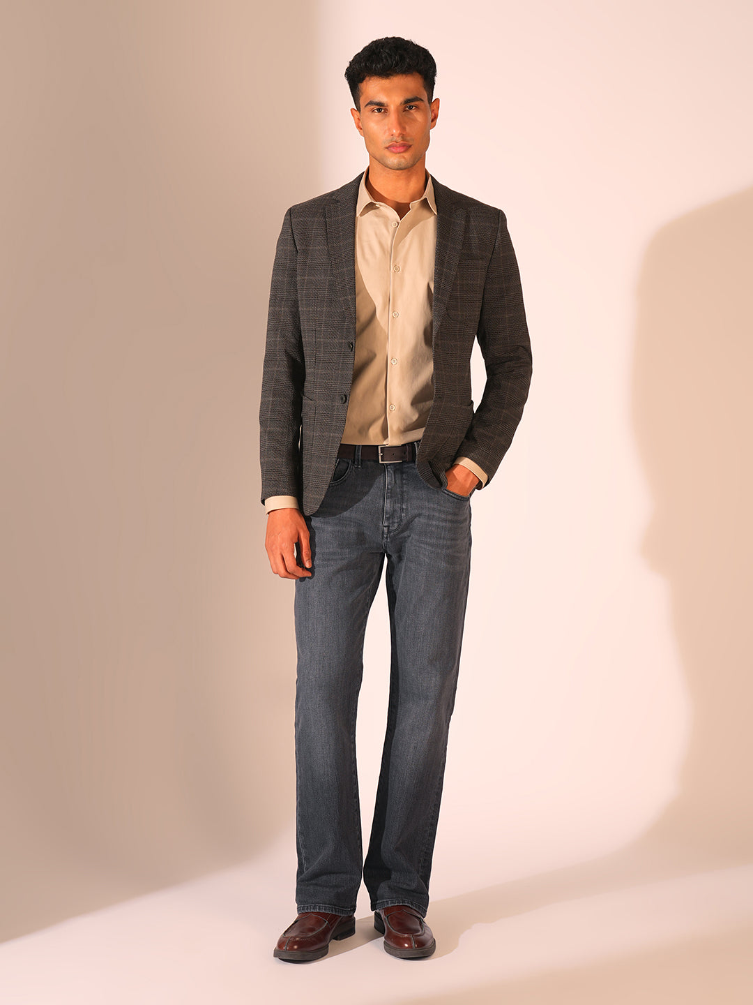 Dark Grey Bootcut Jeans