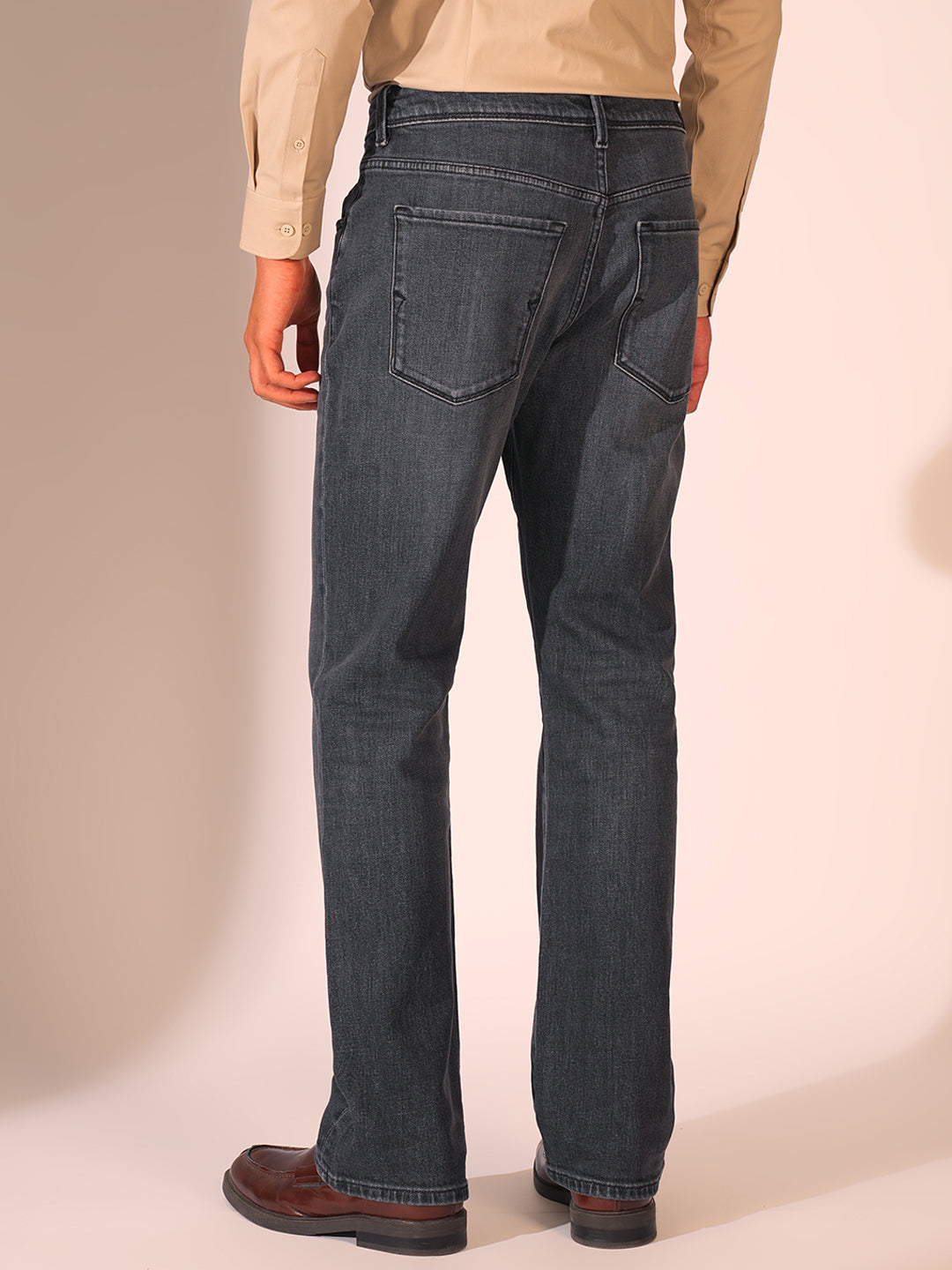 Dark Grey Bootcut Jeans