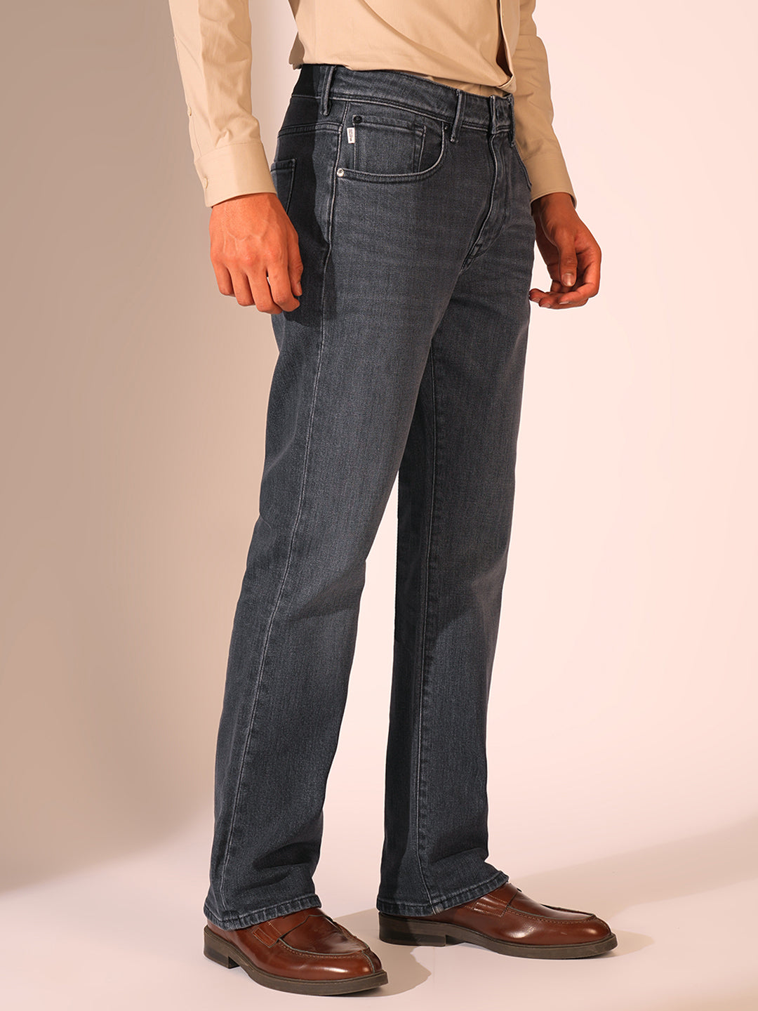 Dark Grey Bootcut Jeans