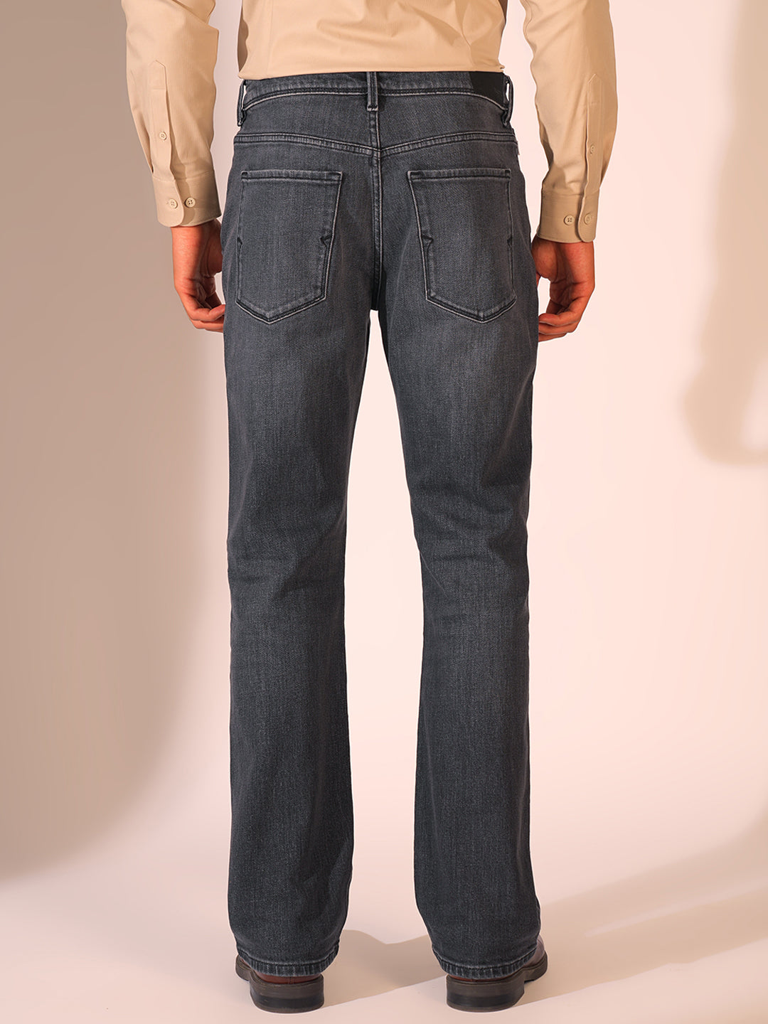 Dark Grey Bootcut Jeans