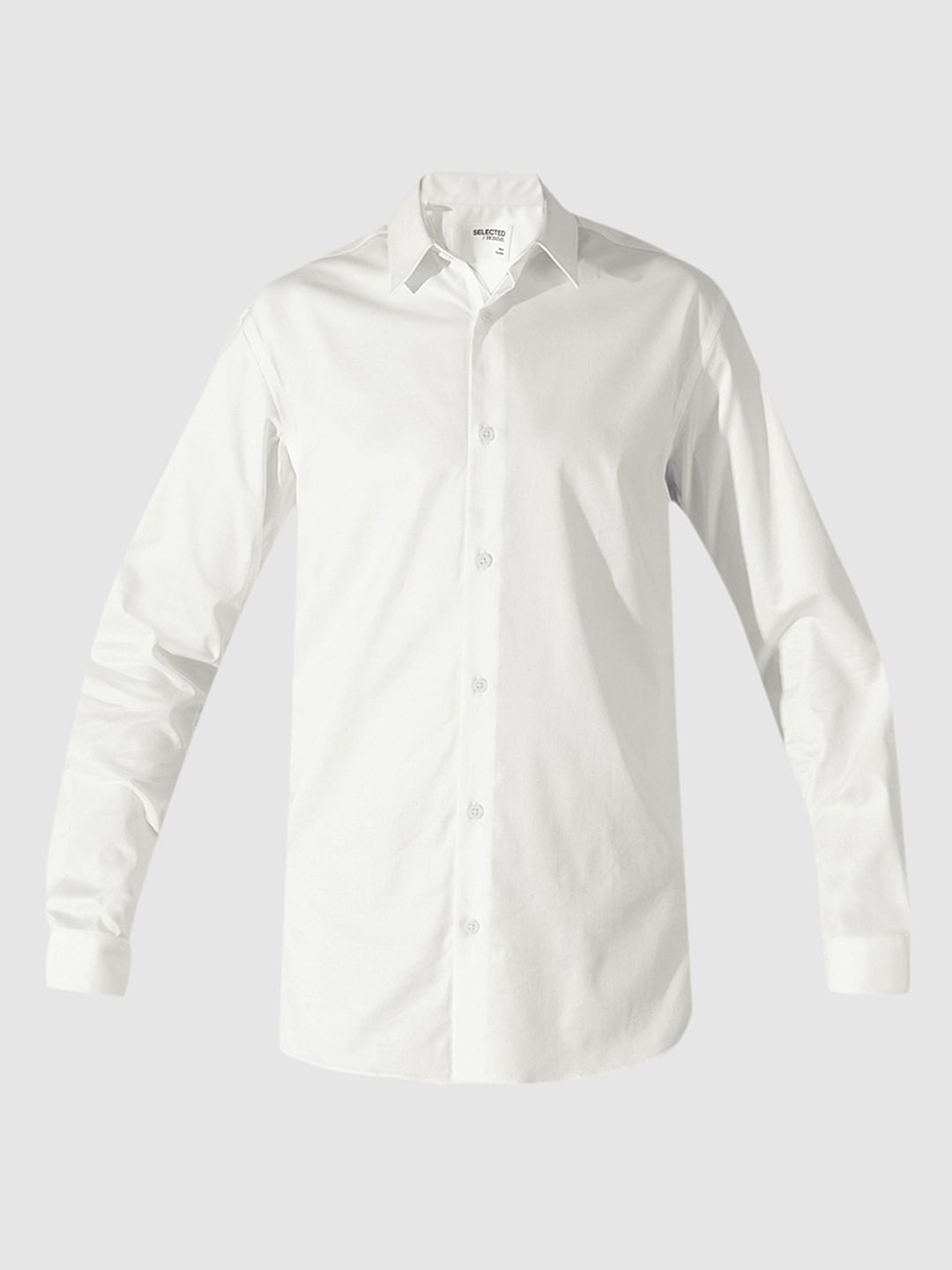 White Slim Fit Non Iron Shirt