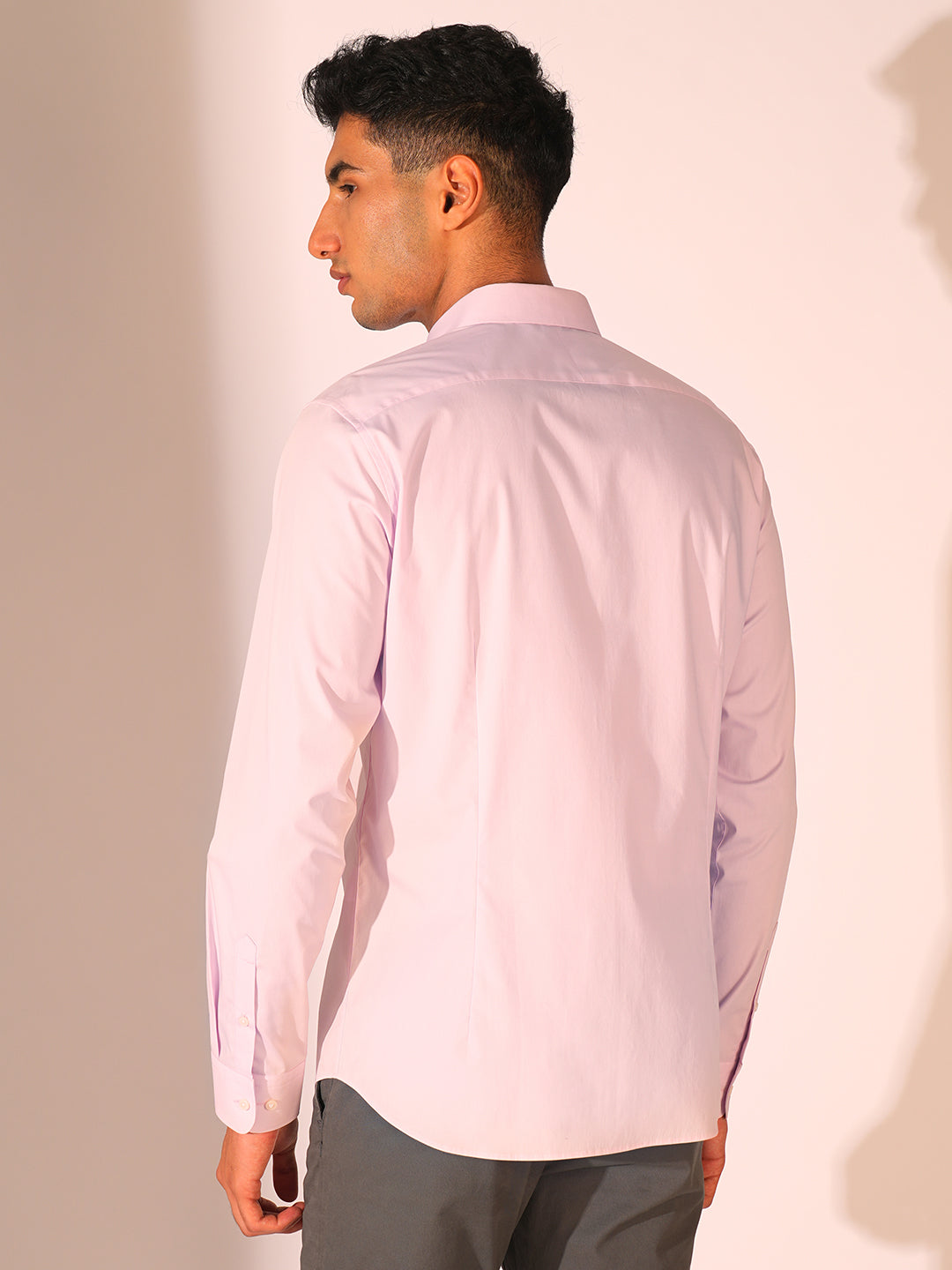 Lilac Slim Fit Formal Shirt