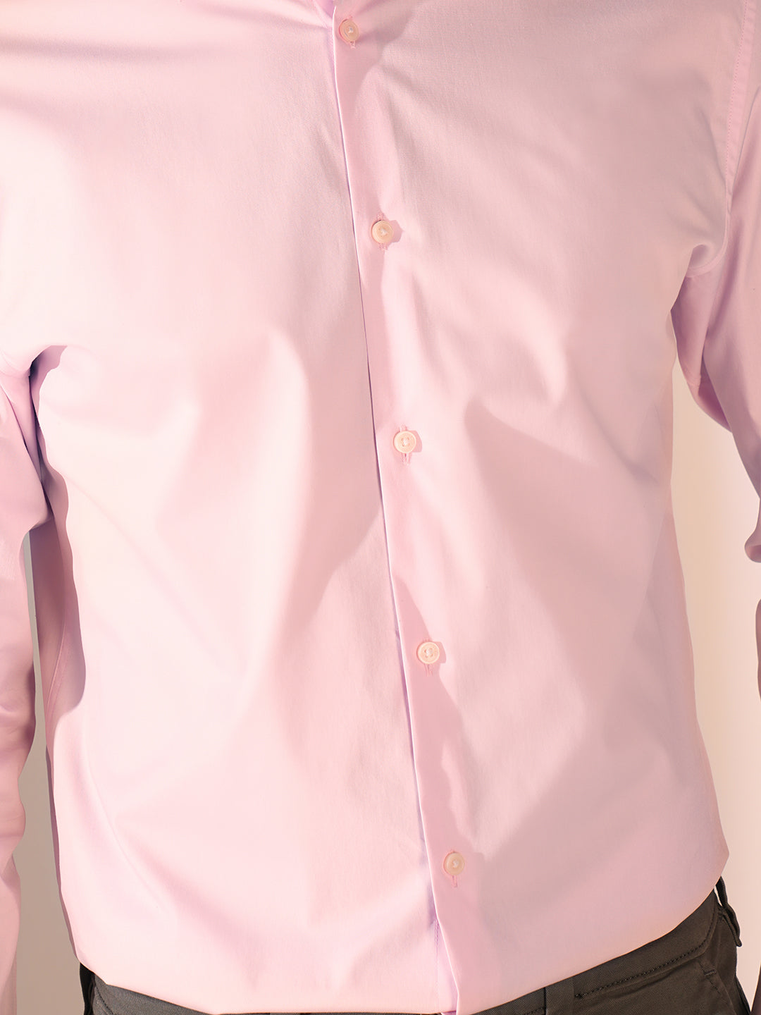 Lilac Slim Fit Formal Shirt