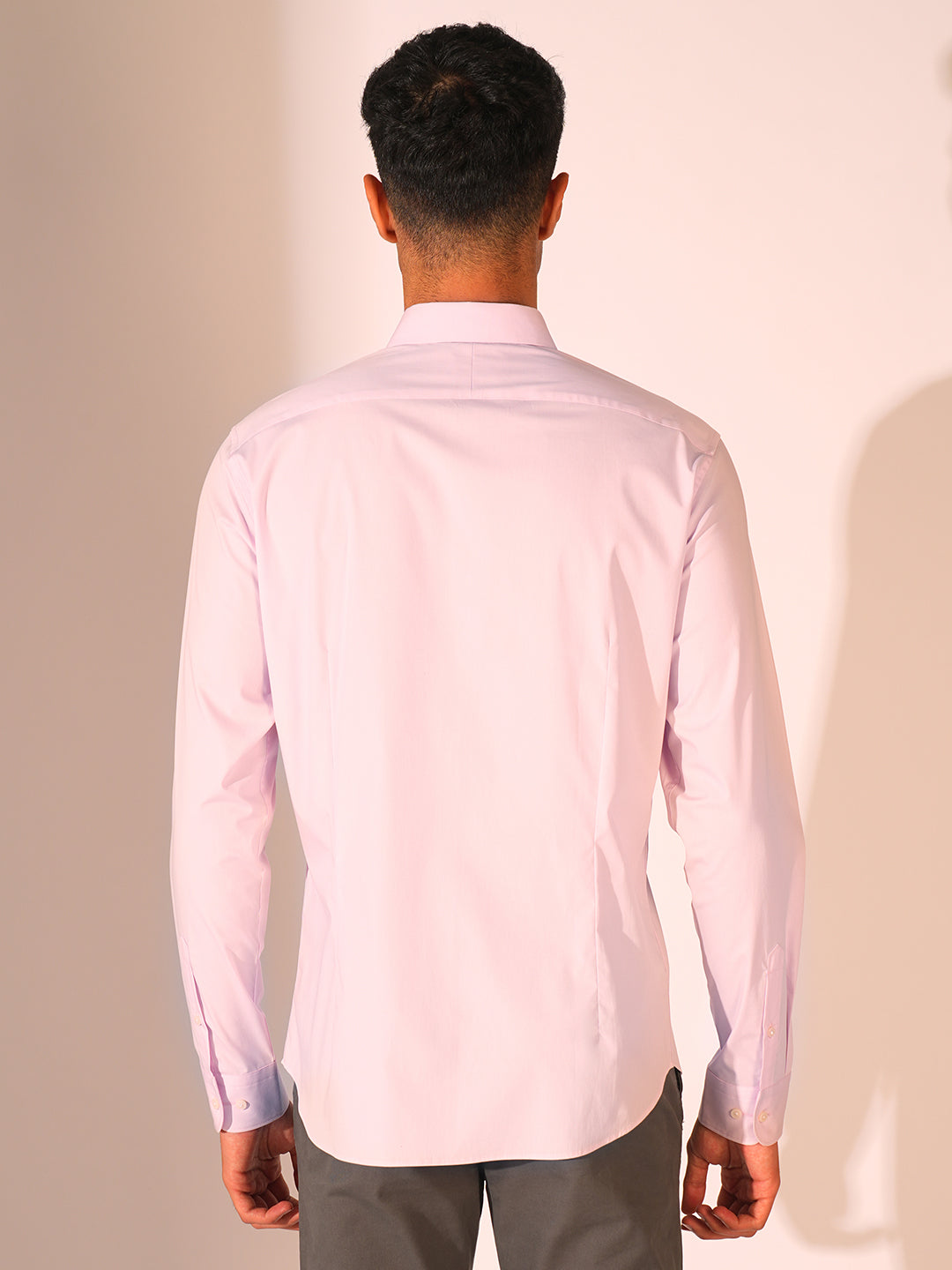 Lilac Slim Fit Formal Shirt