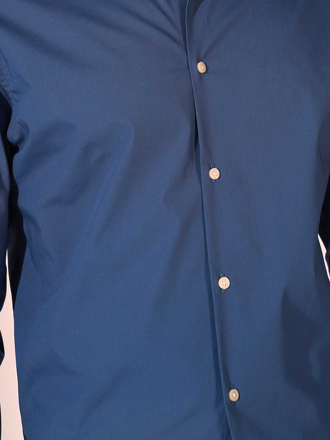 Dark Blue Slim Fit Formal Shirt