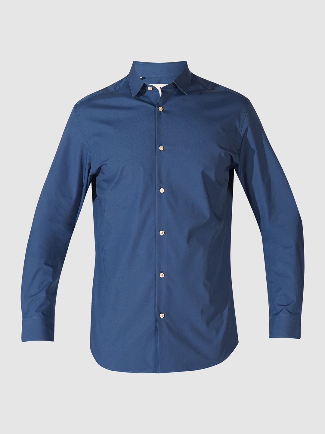 Dark Blue Slim Fit Formal Shirt