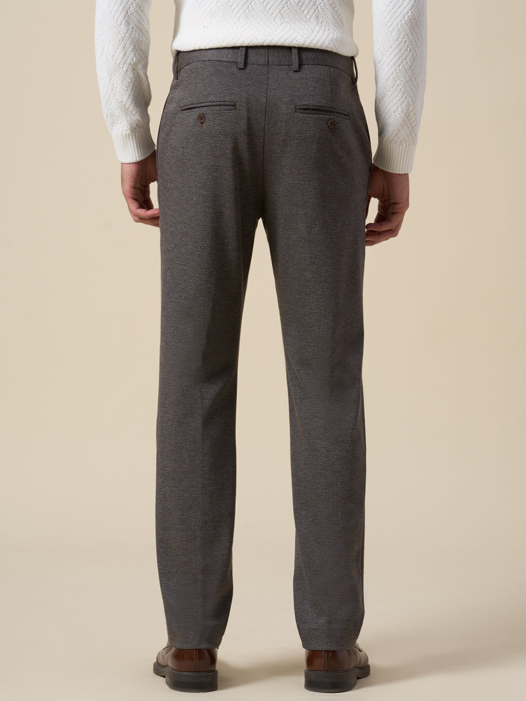 Suit-Set Tailored Jersey Trousers