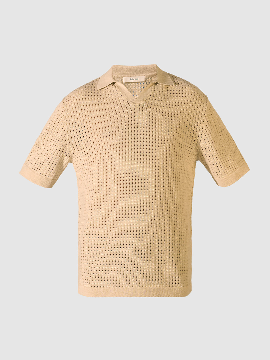 Crochet Organic Cotton Polo
