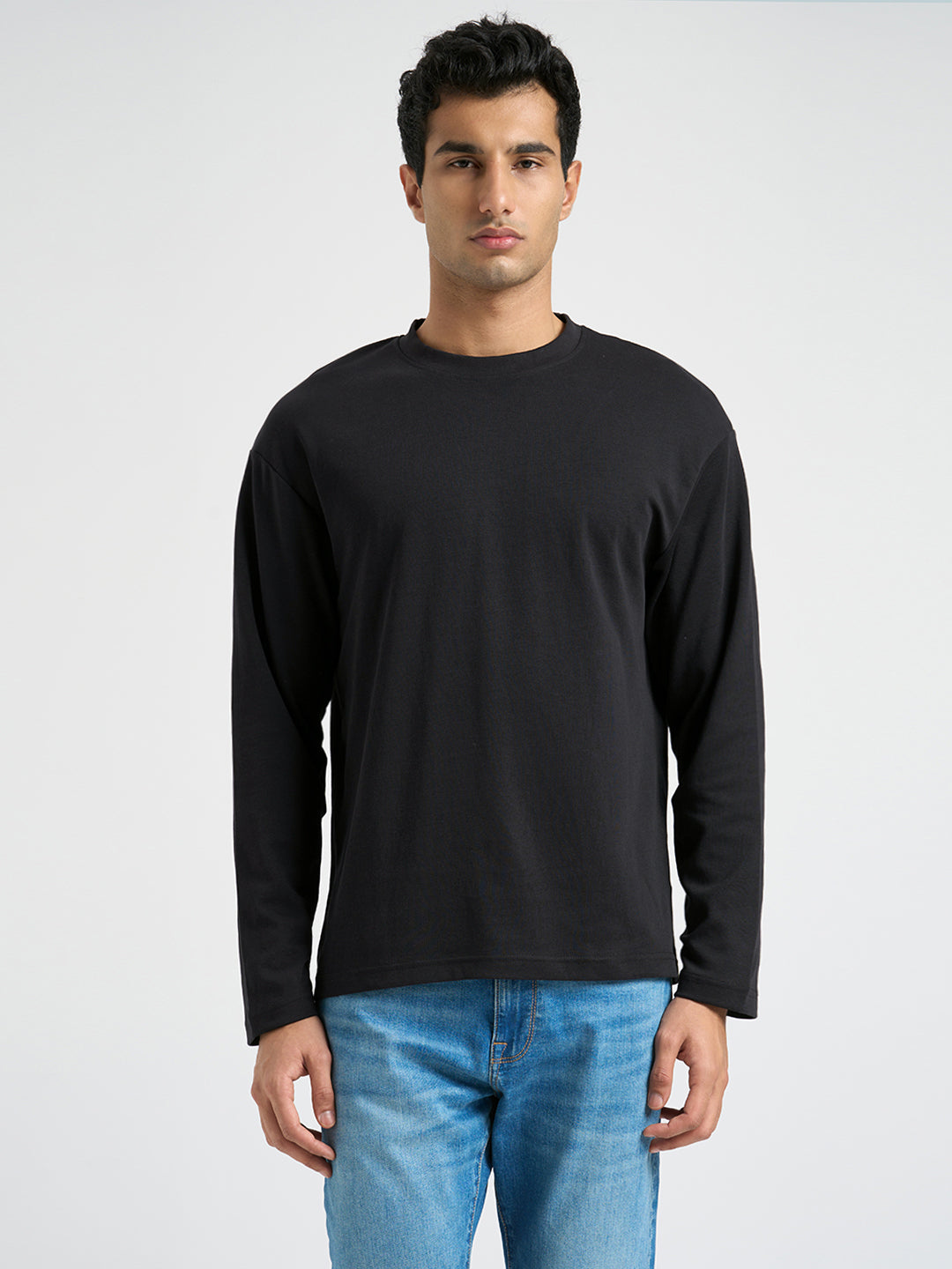 O-Neck Regular Fit T-shirt - Black