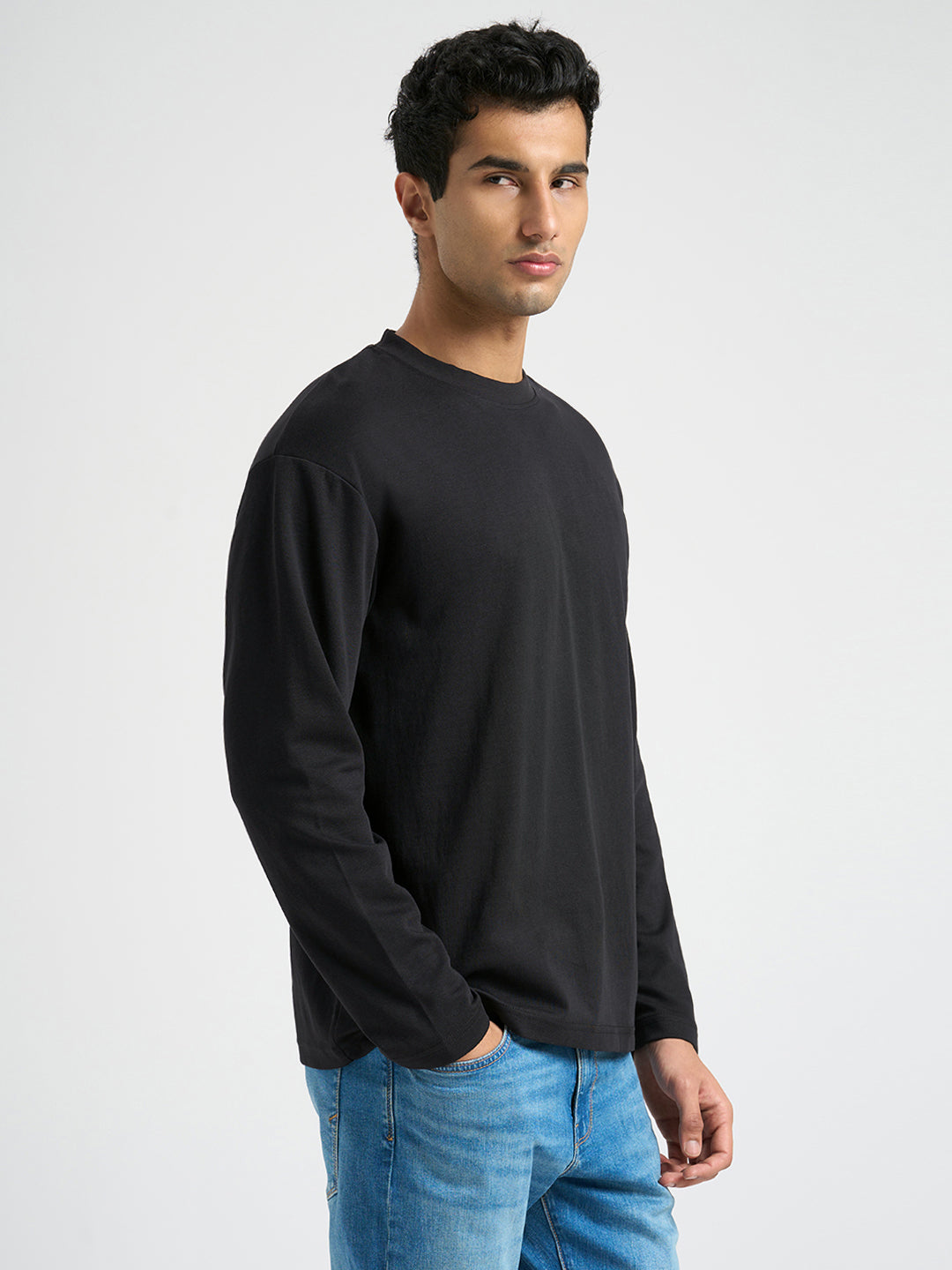 O-Neck Regular Fit T-shirt - Black