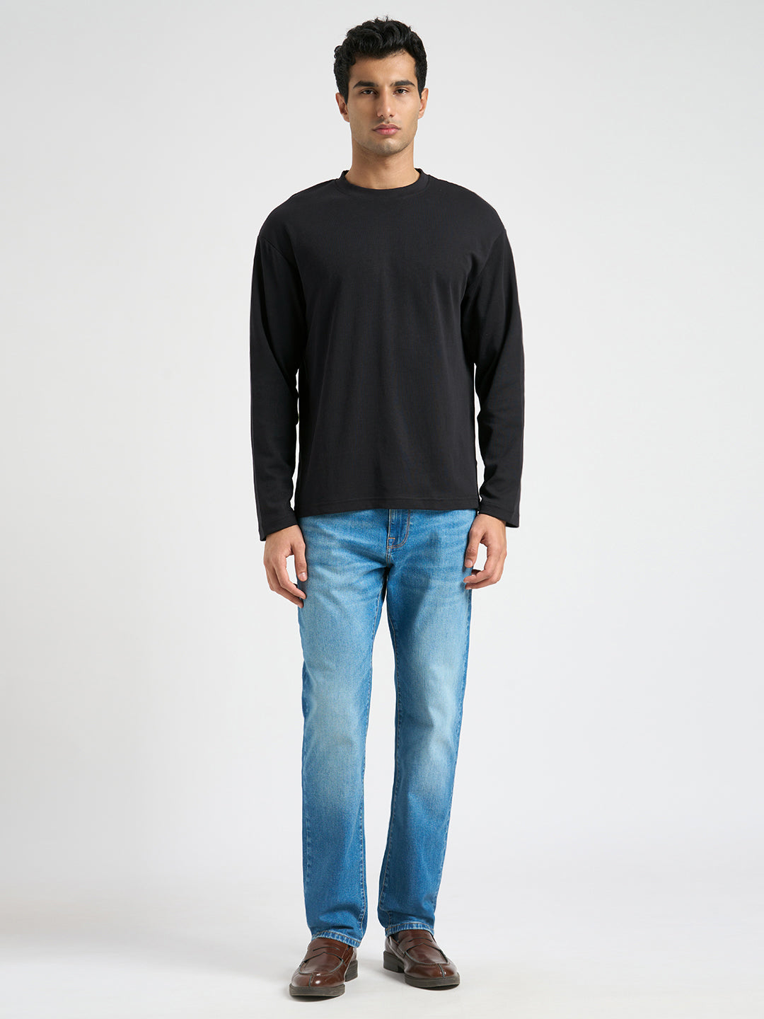 O-Neck Regular Fit T-shirt - Black