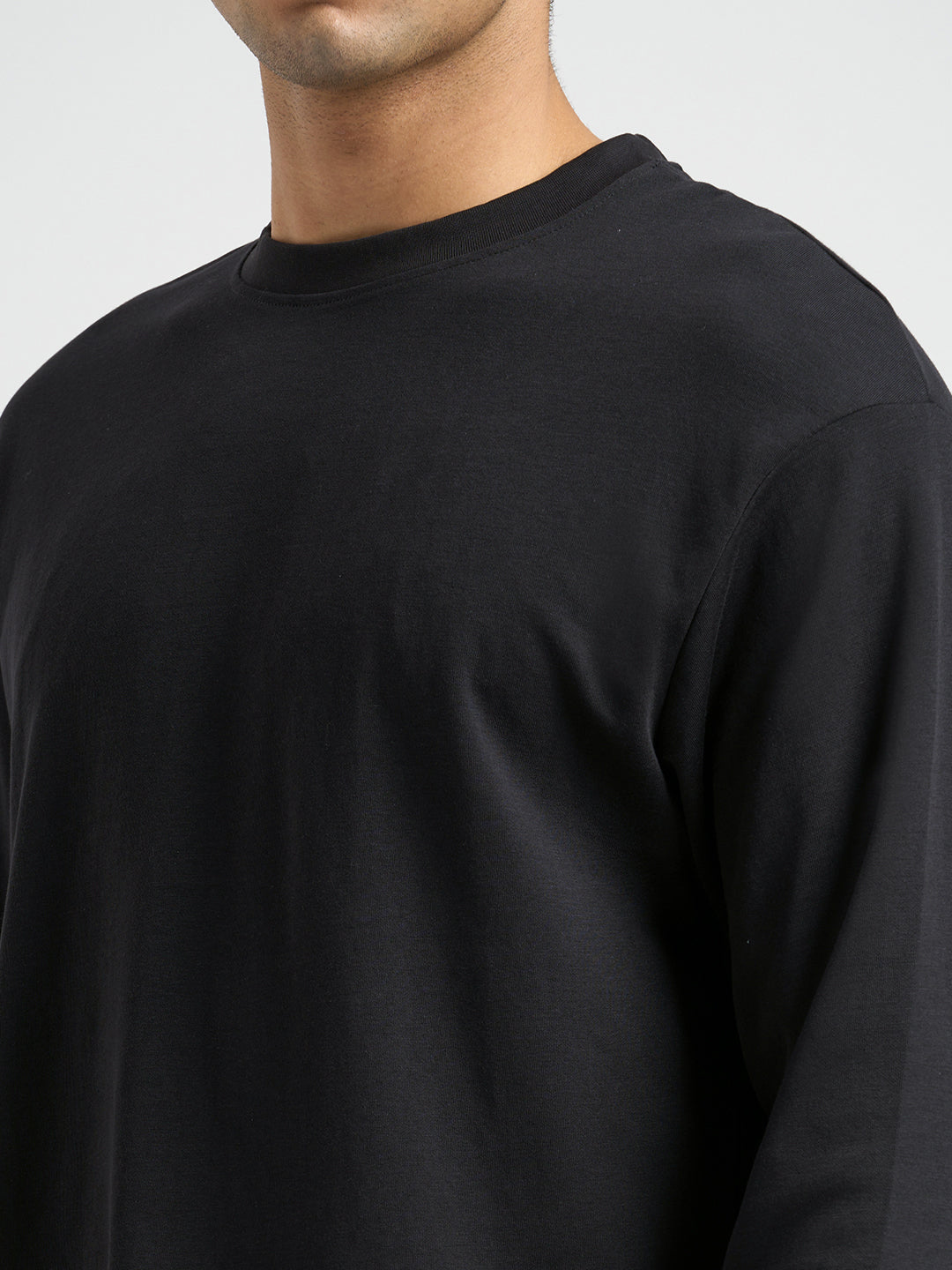 O-Neck Regular Fit T-shirt - Black
