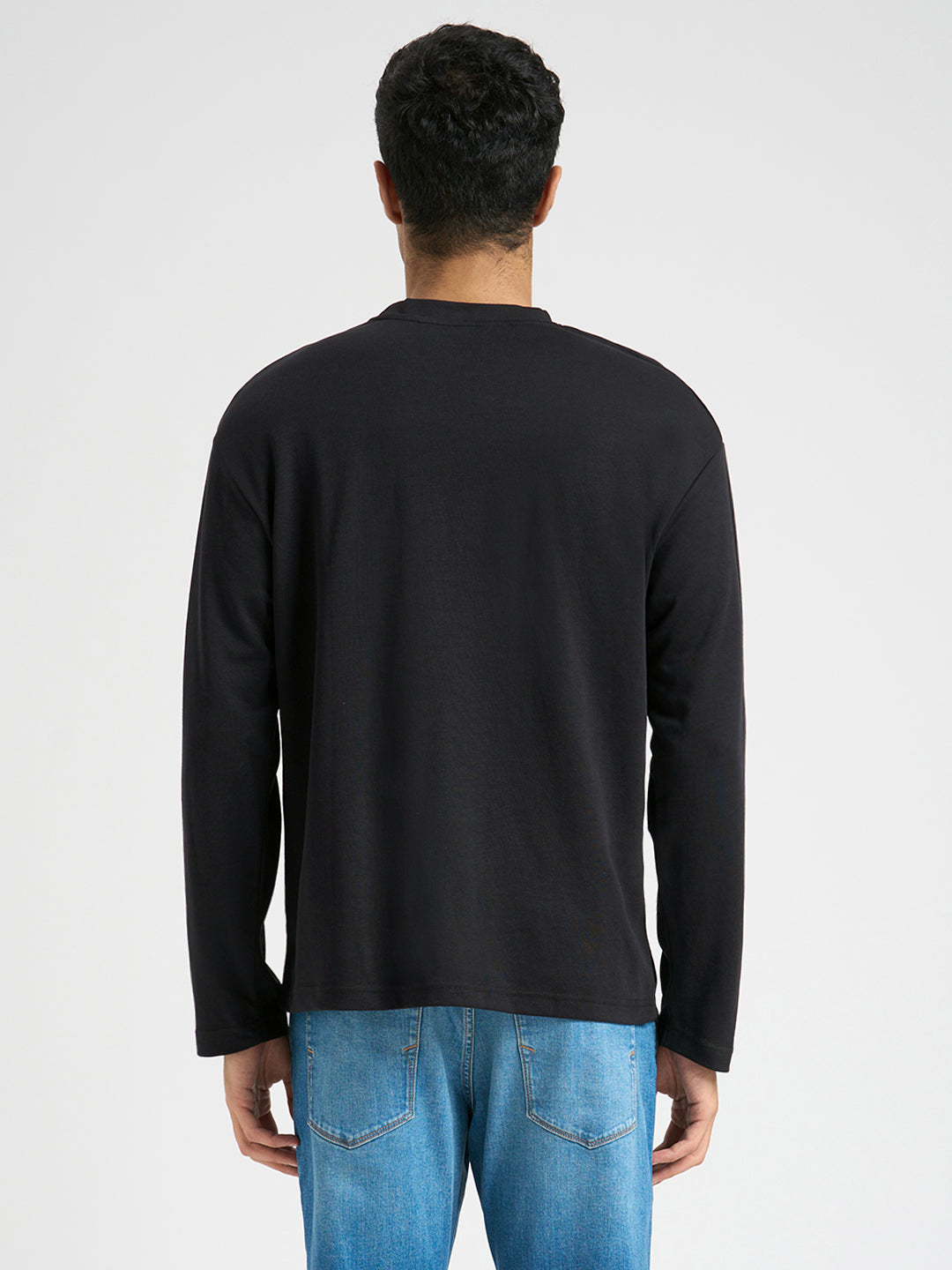 O-Neck Regular Fit T-shirt - Black
