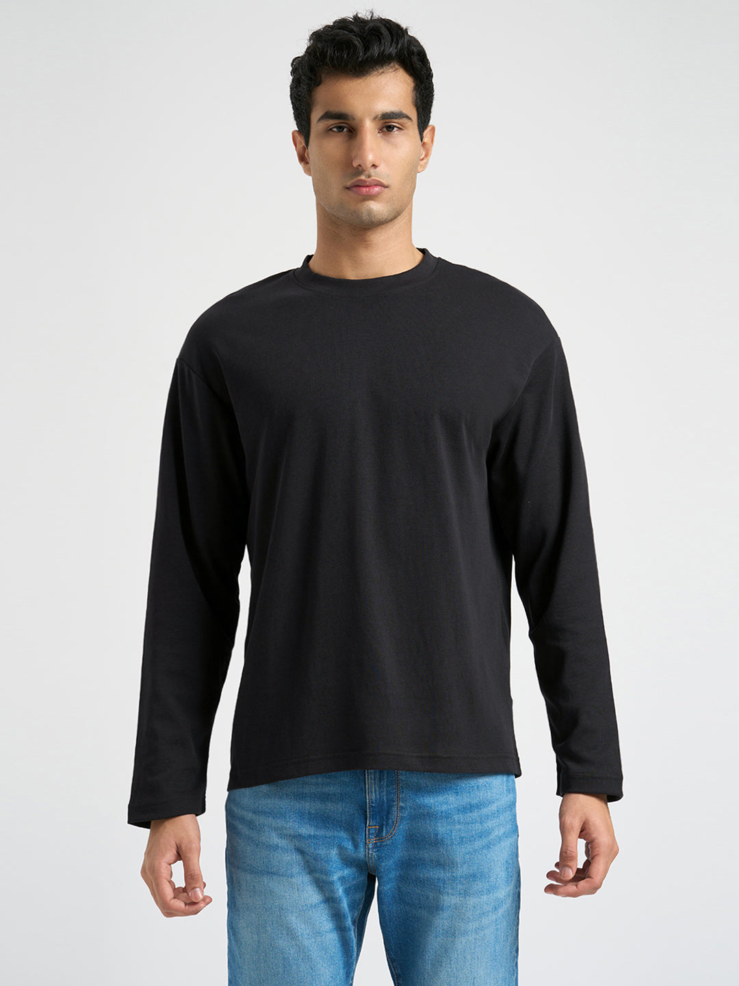 O-Neck Regular Fit T-shirt - Black