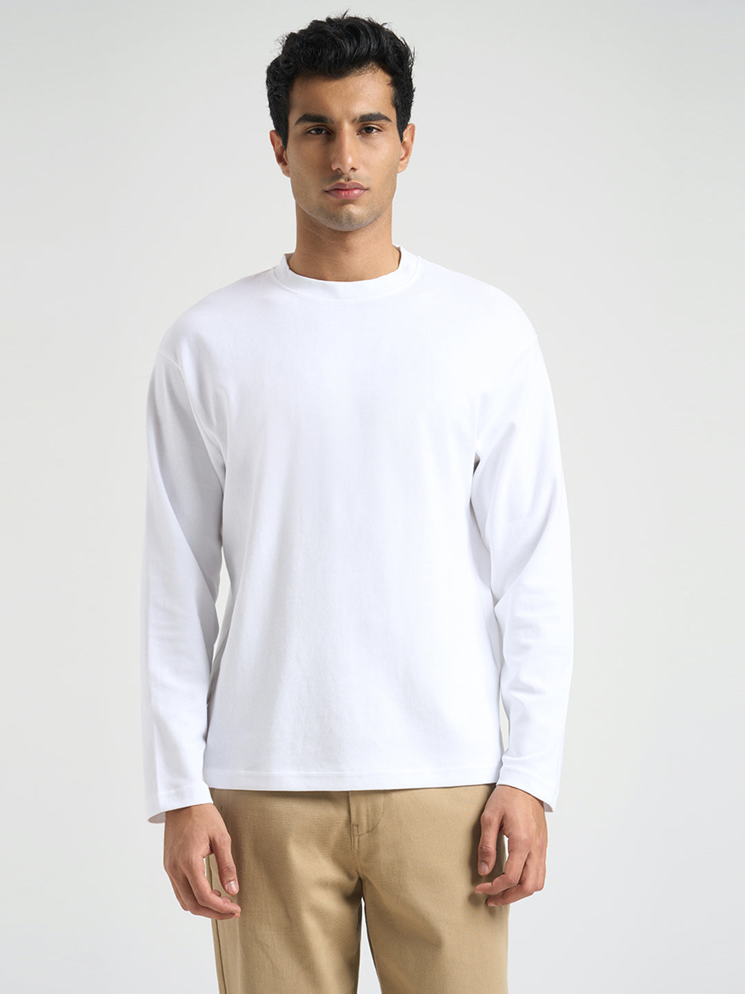 O-Neck Regular Fit T-shirt - White