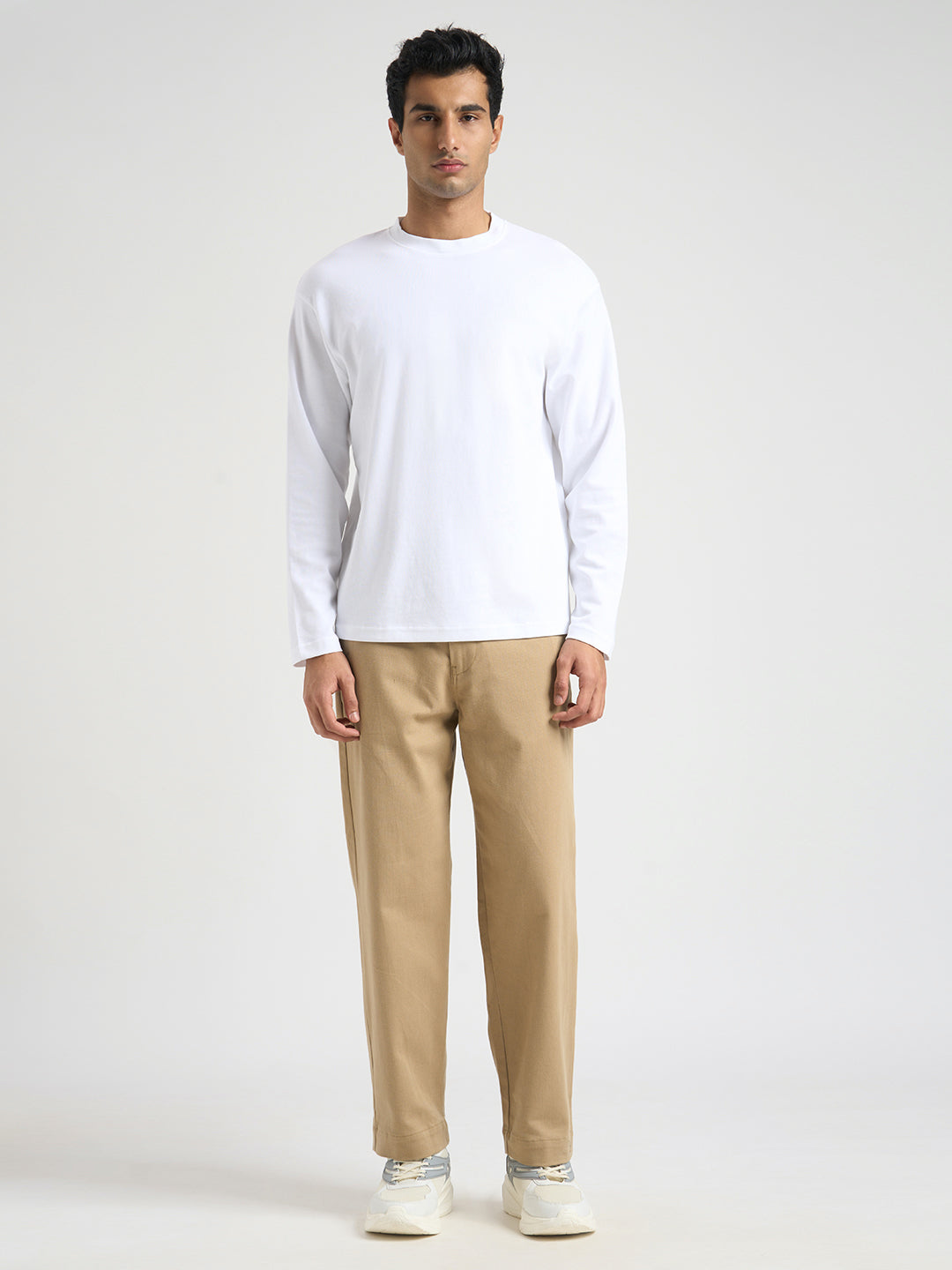 O-Neck Regular Fit T-shirt - White