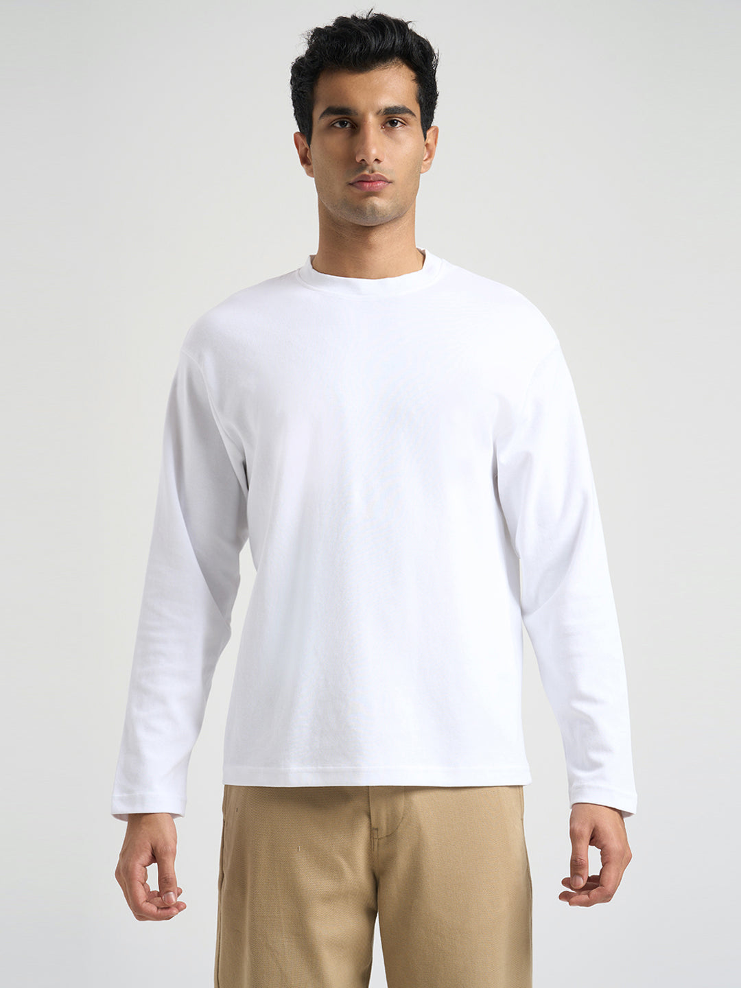O-Neck Regular Fit T-shirt - White