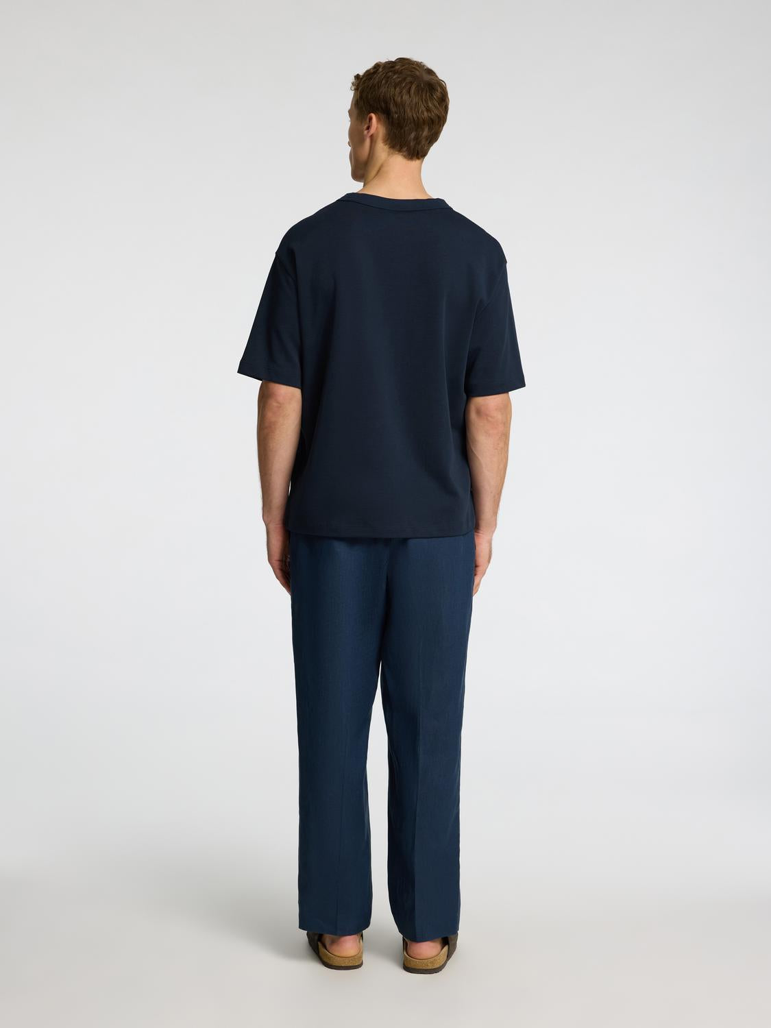 Dark Blue Relaxed Fit T-shirt