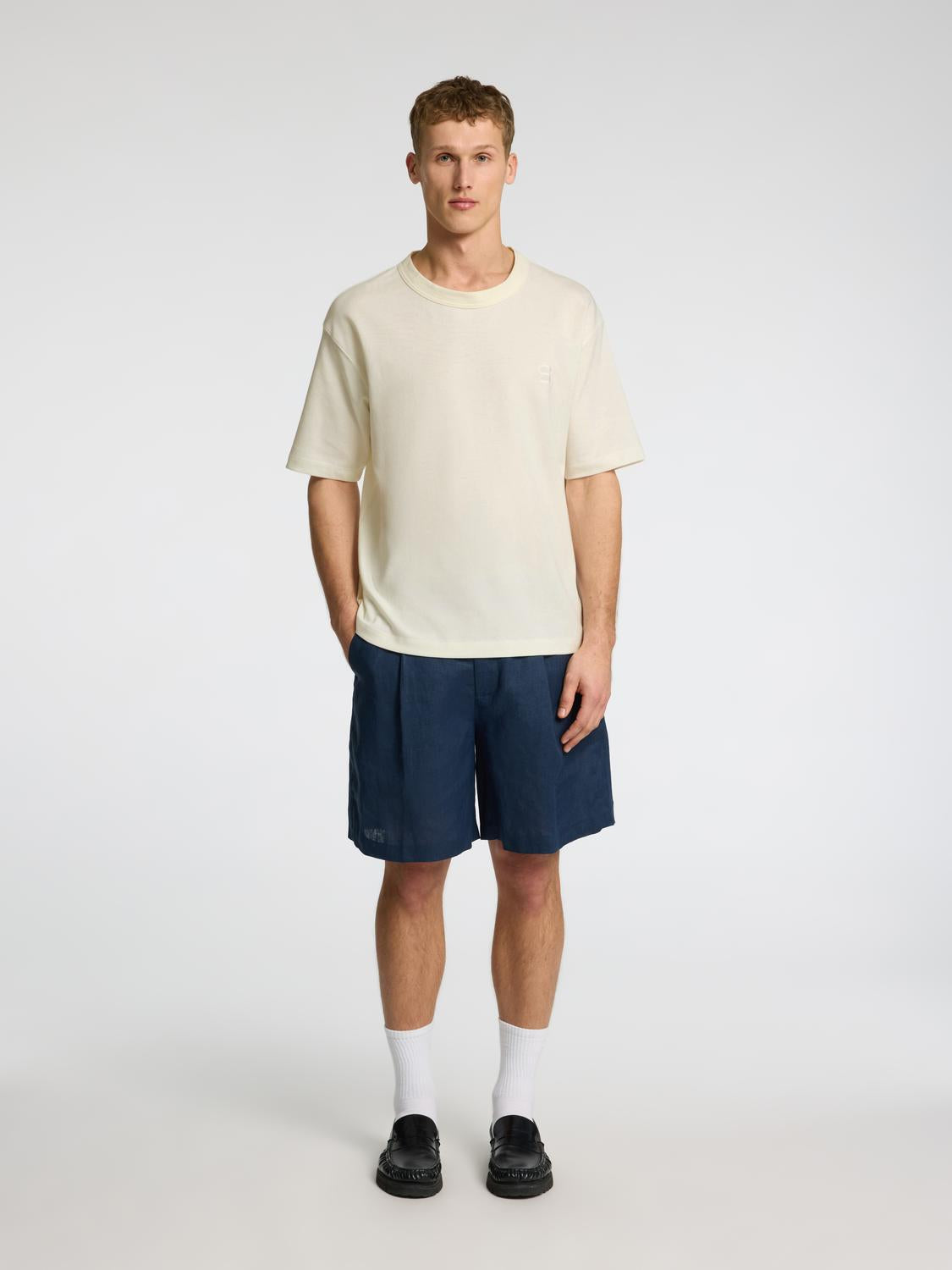 Beige Relaxed Fit T-shirt