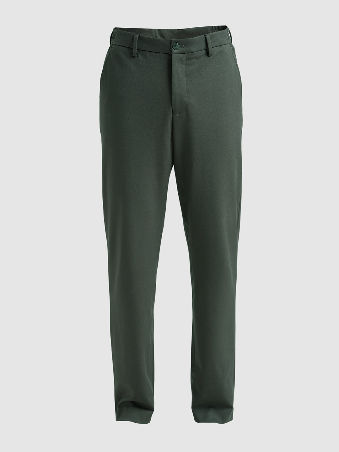 Nylon Blend Regular Fit Pants