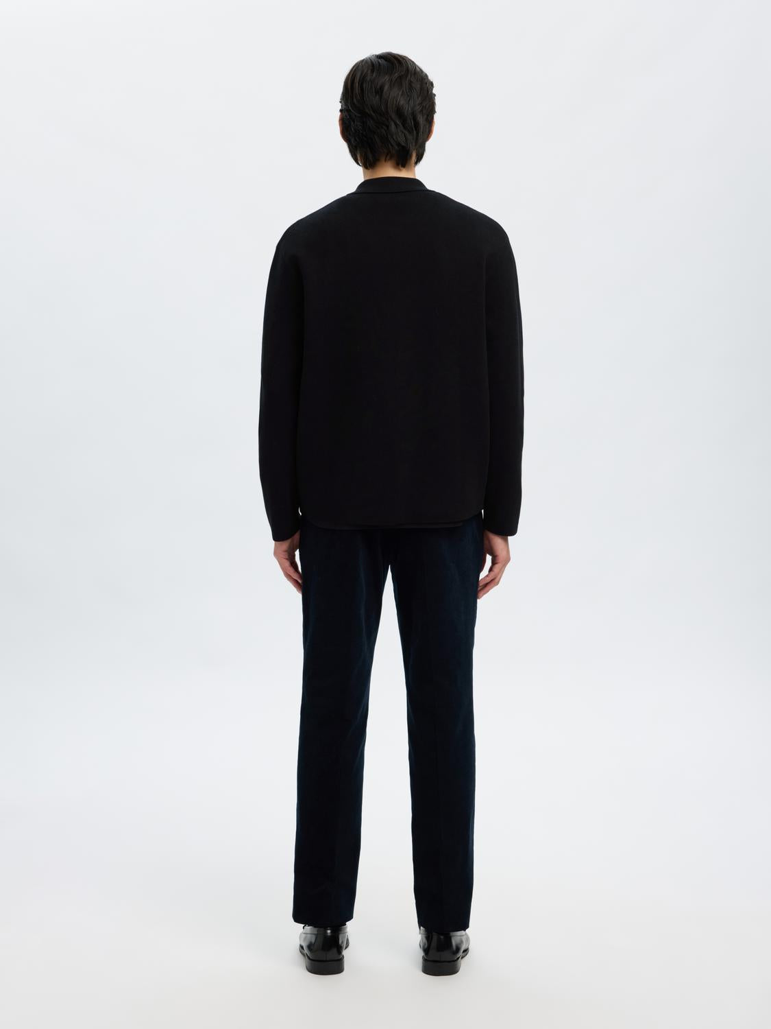 Knitted Full Zip Cardigan