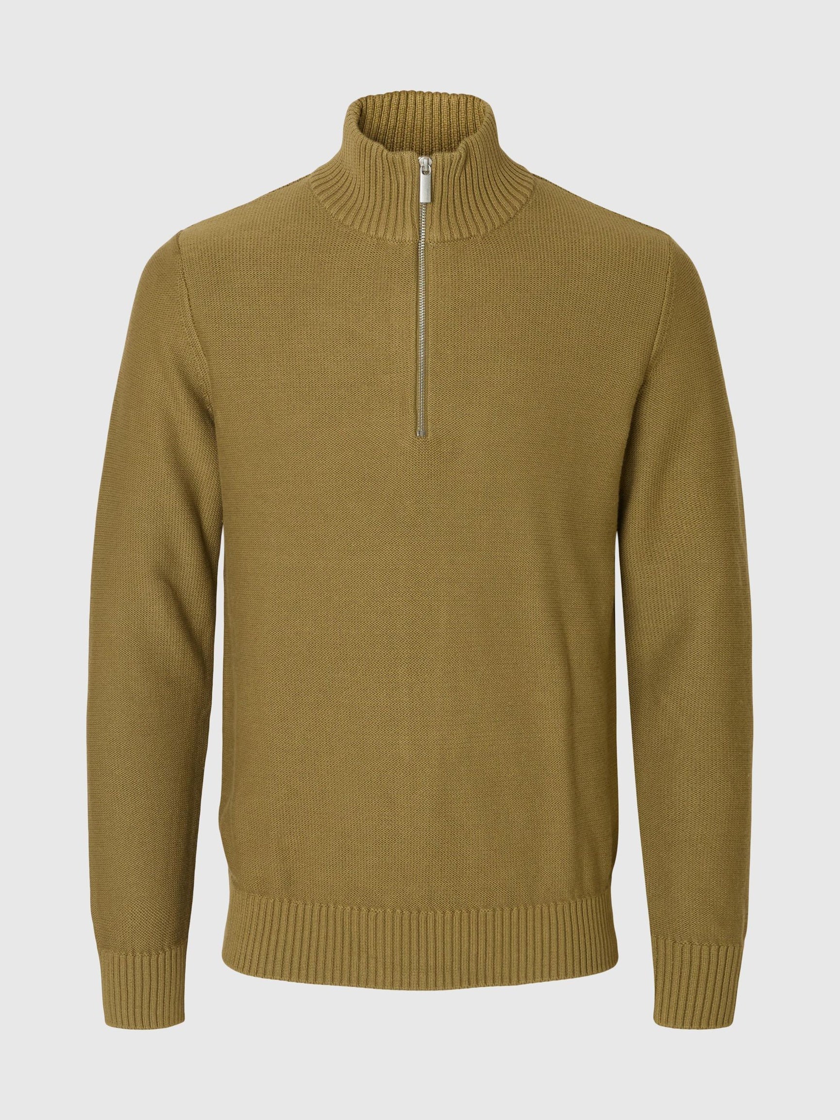 Half-Zip Organic Cotton Pullover
