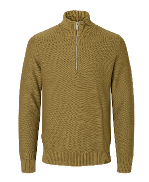 Half-Zip Organic Cotton Pullover