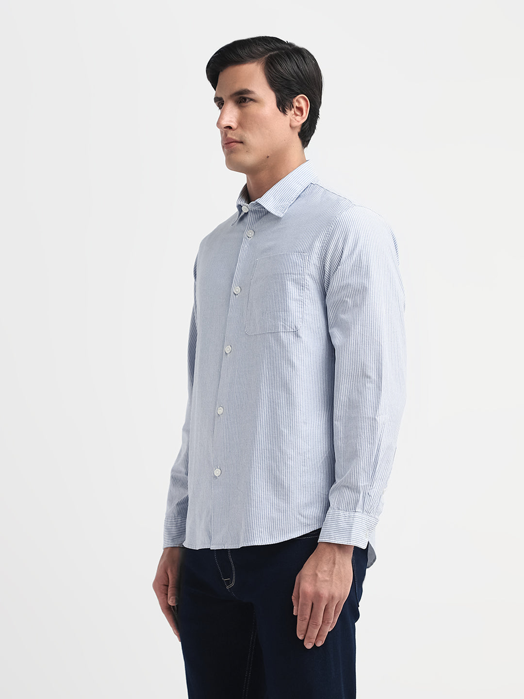 Organic Cotton Striped Shirt