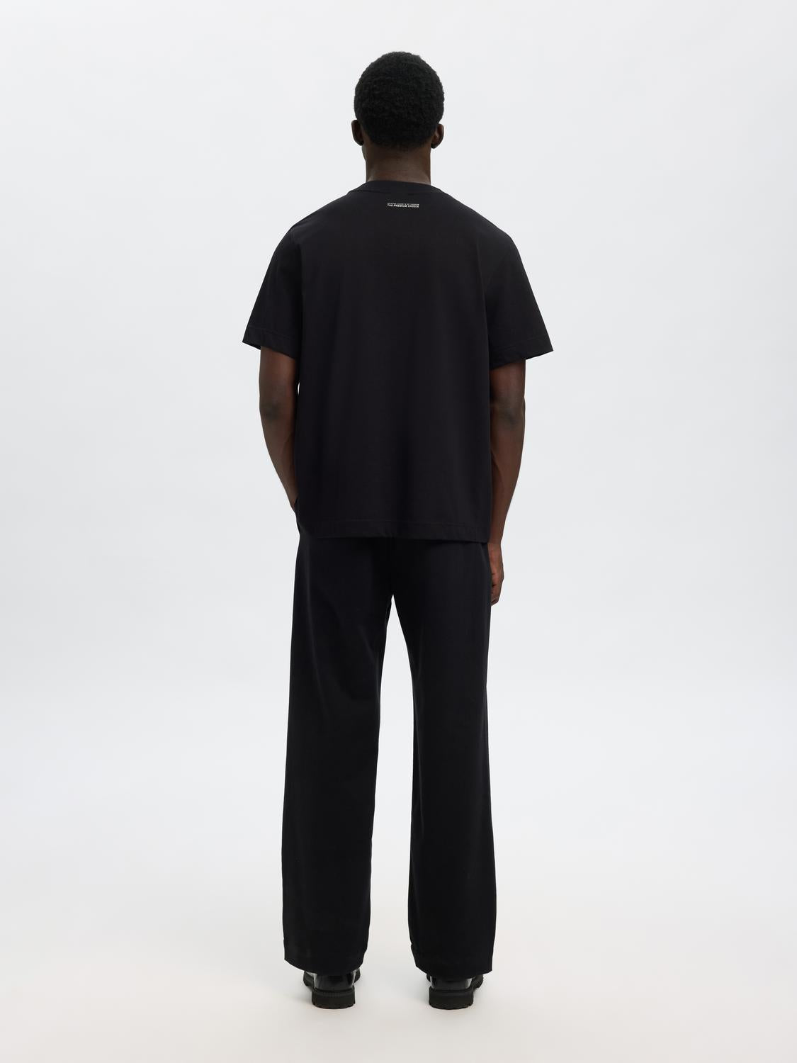 Black Organic Cotton T-shirt