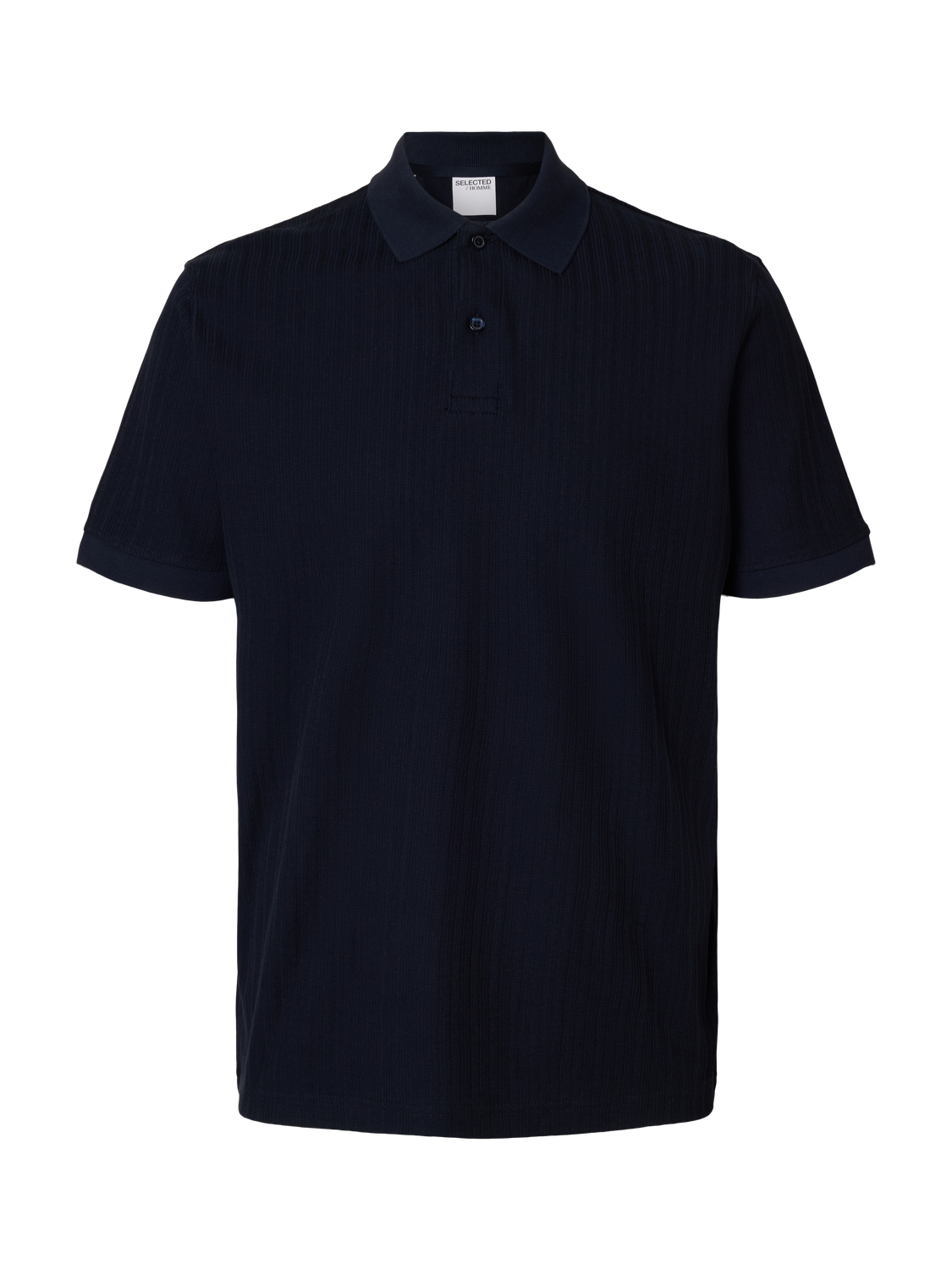 Dark Blue Organic Cotton Polo